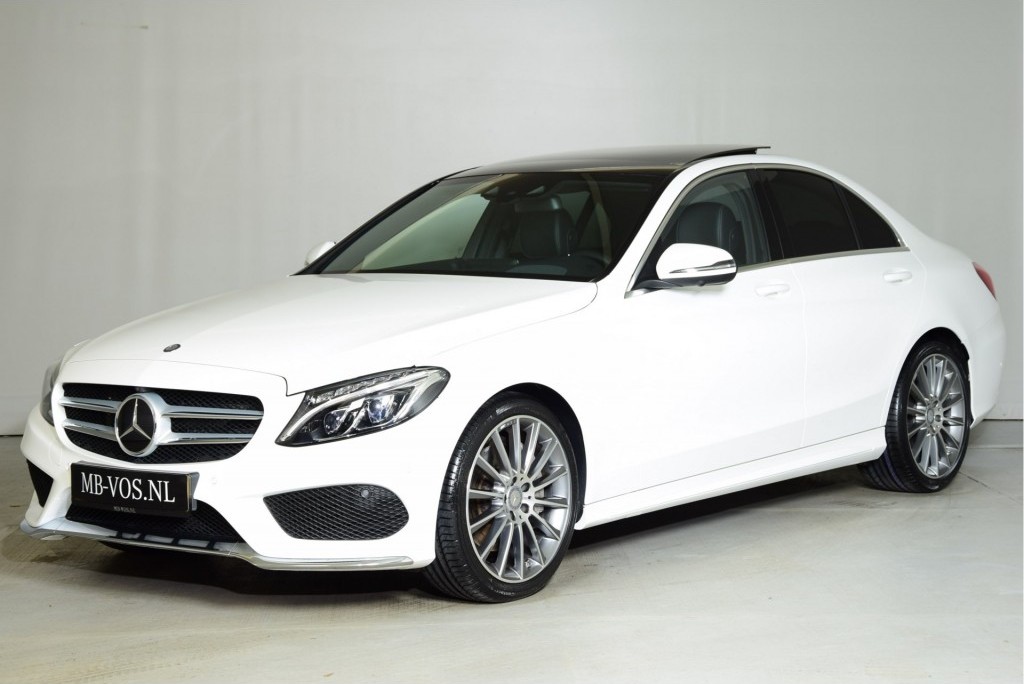 Mercedes-Benz C-Klasse 250 AMG Panorama/Distronic/HUD/Standkachel/Com/Burmeister/Trekhaak/Mem/360/DAB Aut7 Foto 1