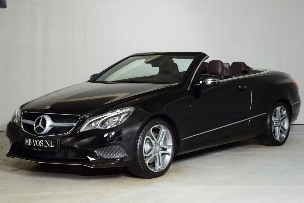 Mercedes-Benz E-Klasse Cabrio 200 Sport/Bruin leder+kap/ILS/Navi Aut7 Foto 1