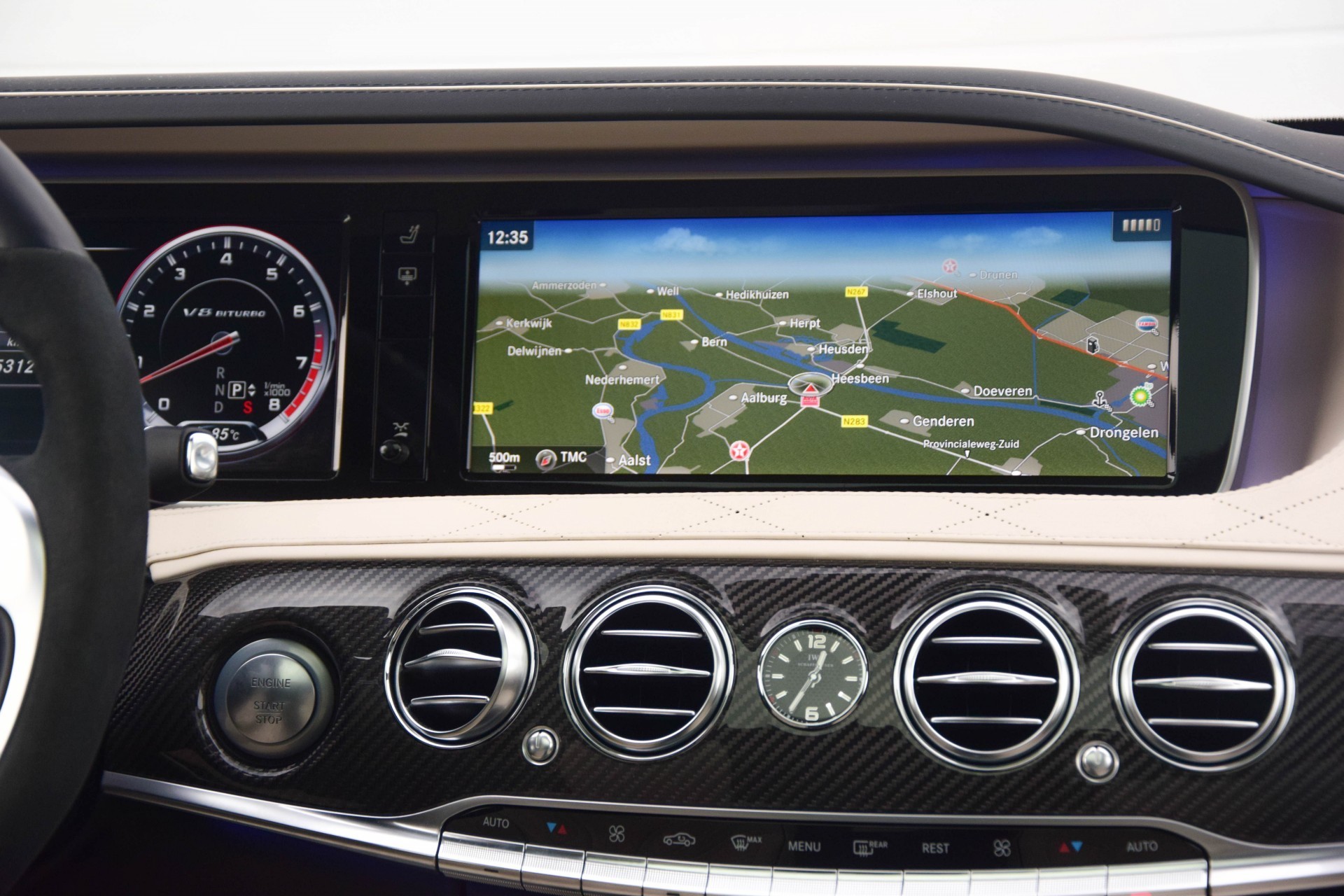 Mercedes-Benz S-Klasse 63 AMG L 4-M Designo Mat / Carbon / Entertainment / Burmester High-End / Drivers Pack Aut7 Foto 24