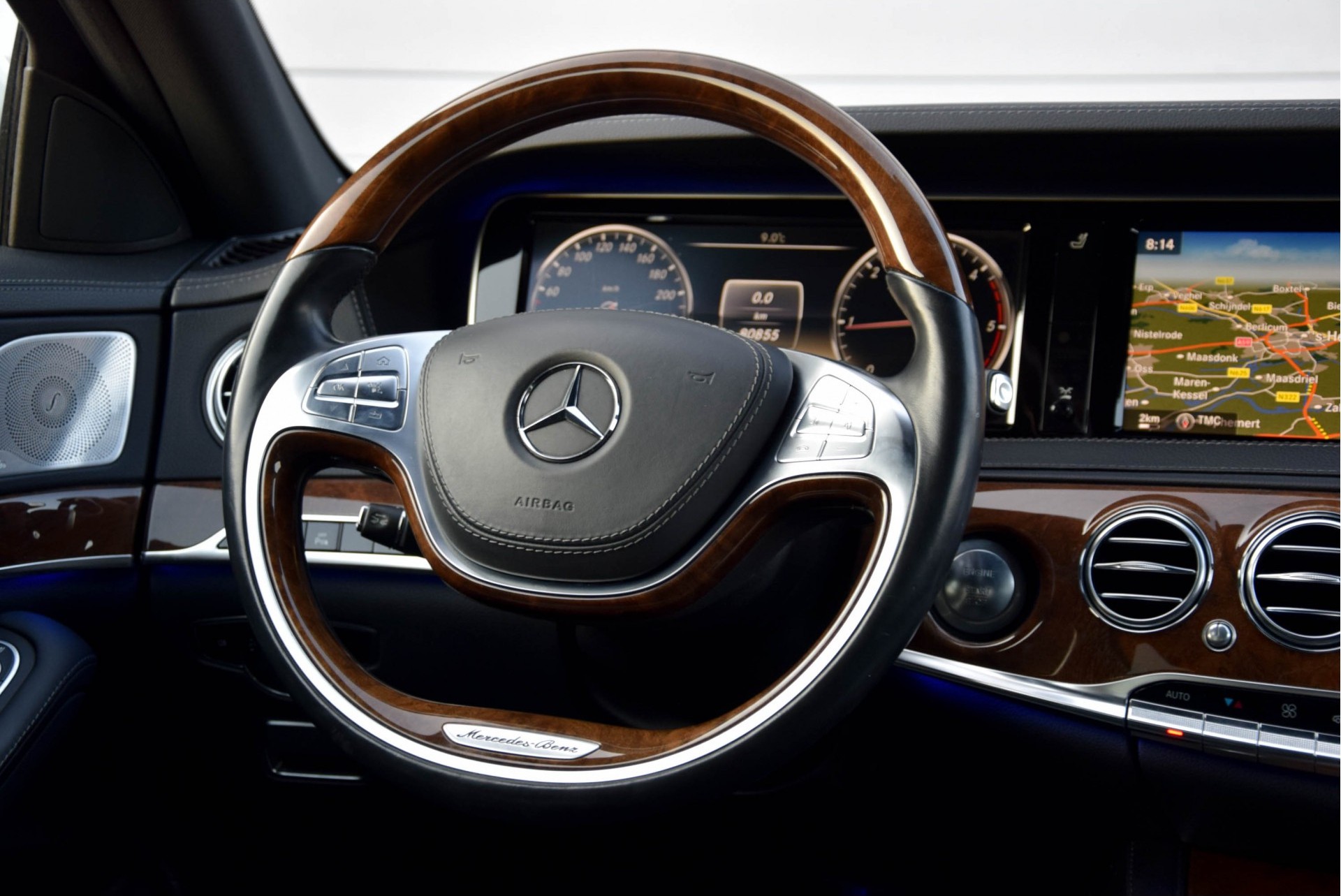 Mercedes-Benz S-Klasse 350 Bluetec AMG Panorama/Distronic/Burmester/Massage/Keyless start Aut7 Foto 13