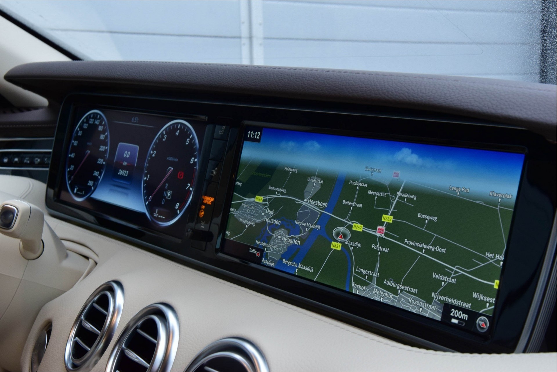 Mercedes-Benz S-Klasse Cabrio 500 Distronic/Massage/Burmester/Keyless/Porselein Aut9 Foto 14