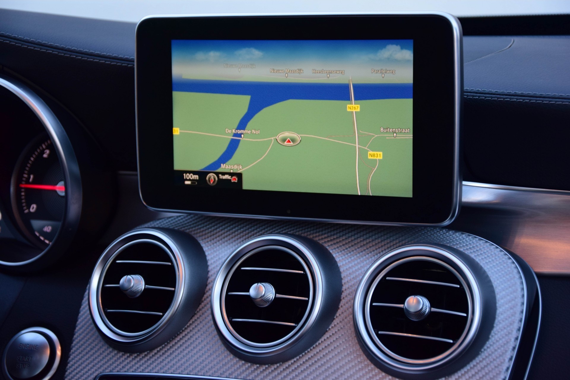 Mercedes-Benz C-Klasse 250d AMG Luchtvering/Distronic/Keyless/360/Burmester Aut7 Foto 8