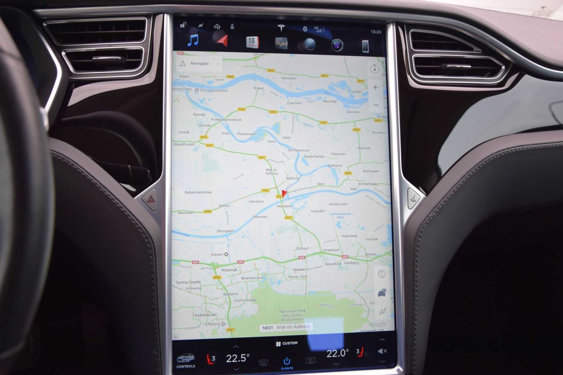 Tesla Model S 85 Panorama/Luchtvering/Autopilot/Techpakket Foto 12