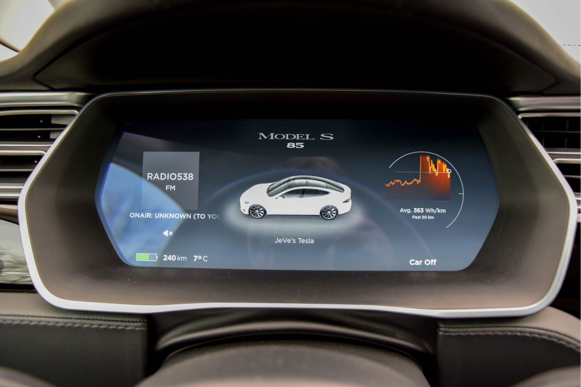 Tesla Model S 85 Panorama/Luchtvering/Autopilot/Techpakket Foto 7