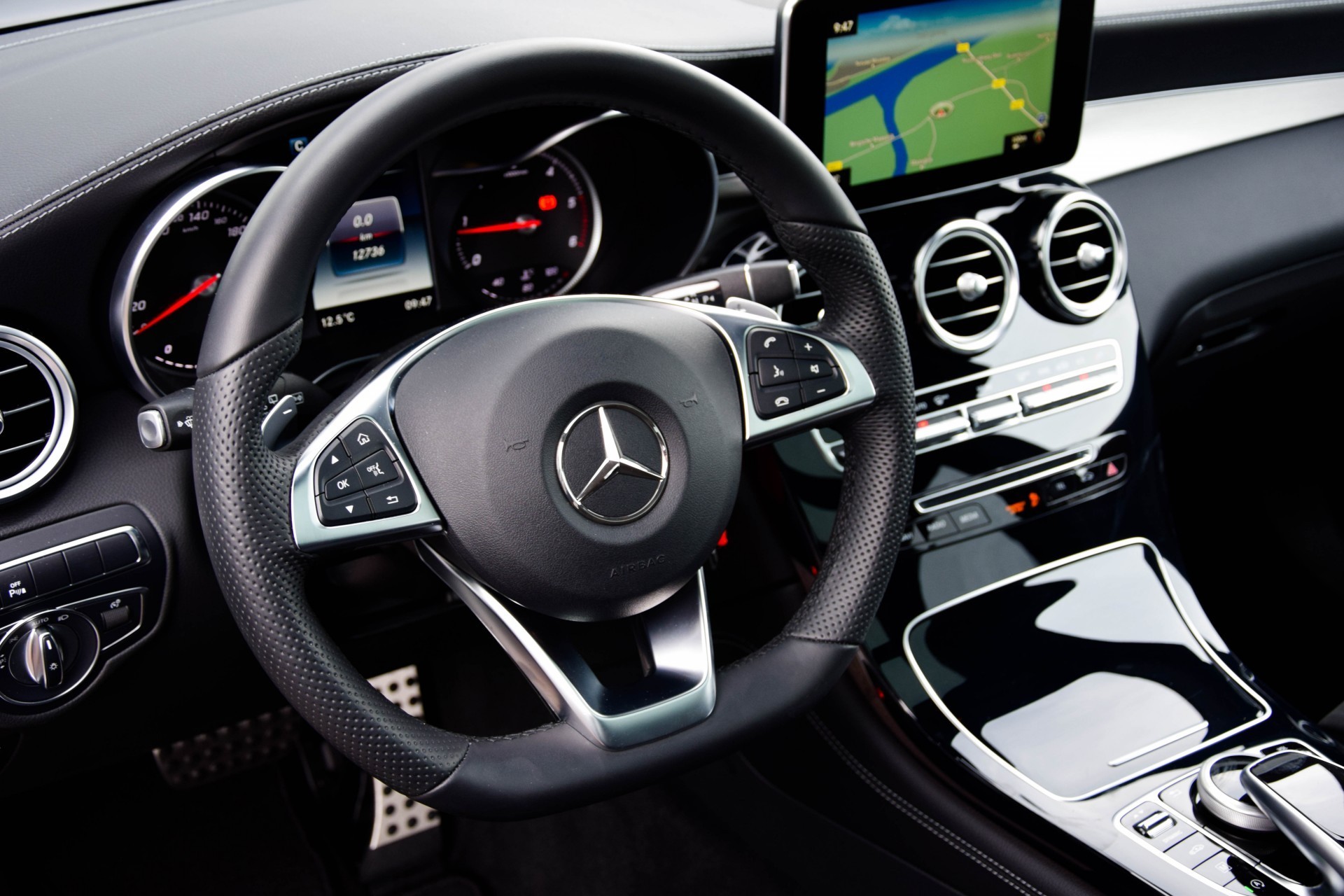 Mercedes-Benz GLC-Klasse 350 d 4-M AMG Luchtvering/Distronic/Pano/ILS/Camera/Night Aut9 Foto 12