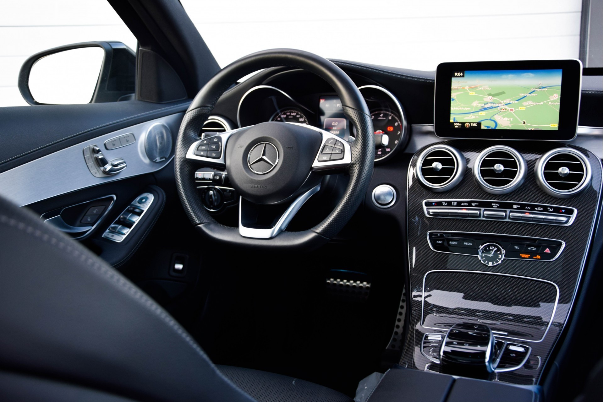 Mercedes-Benz C-Klasse 250 AMG Keyless/Distronic/Luchtvering/Night/Burmester/360/Panorama Aut7 Foto 6