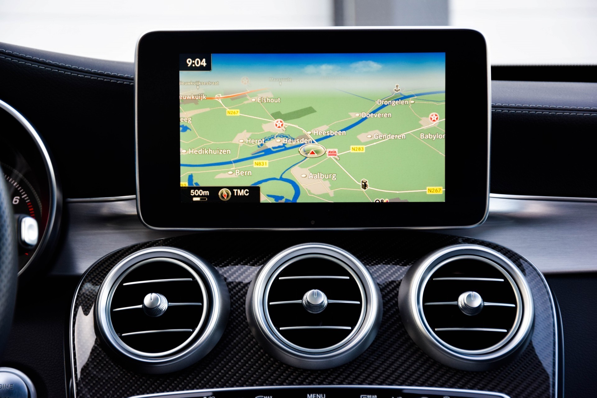 Mercedes-Benz C-Klasse 250 AMG Keyless/Distronic/Luchtvering/Night/Burmester/360/Panorama Aut7 Foto 8