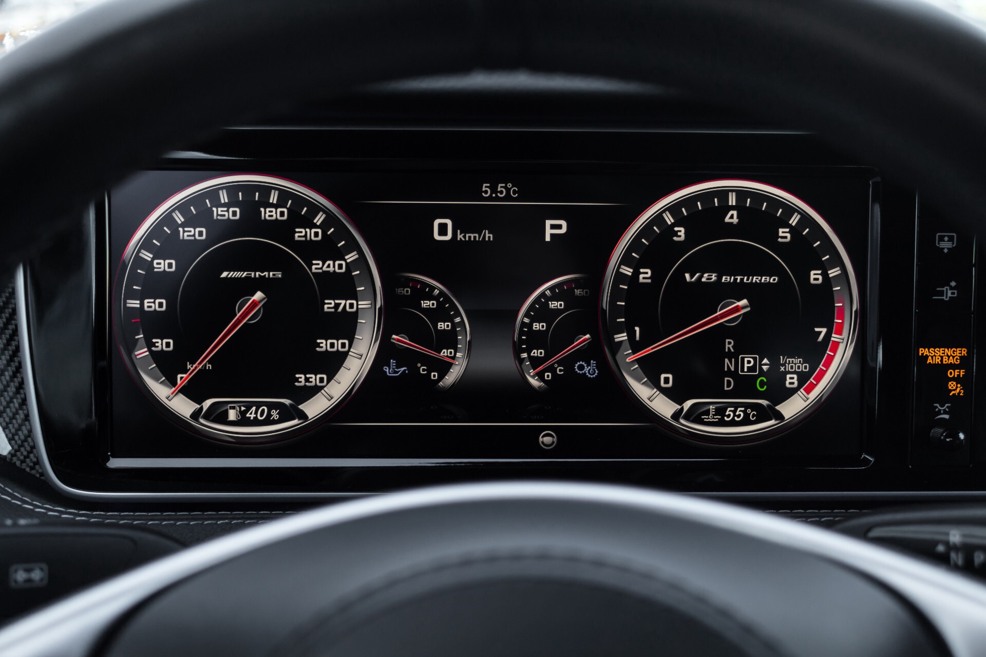 Mercedes-Benz S-Klasse Coupé 63 AMG 4-M Designo/Burmester 3D/Carbon/HUD/Standkachel Aut7 Foto 17