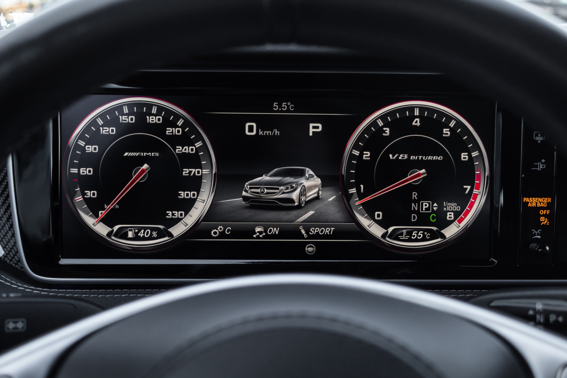 Mercedes-Benz S-Klasse Coupé 63 AMG 4-M Designo/Burmester 3D/Carbon/HUD/Standkachel Aut7 Foto 19