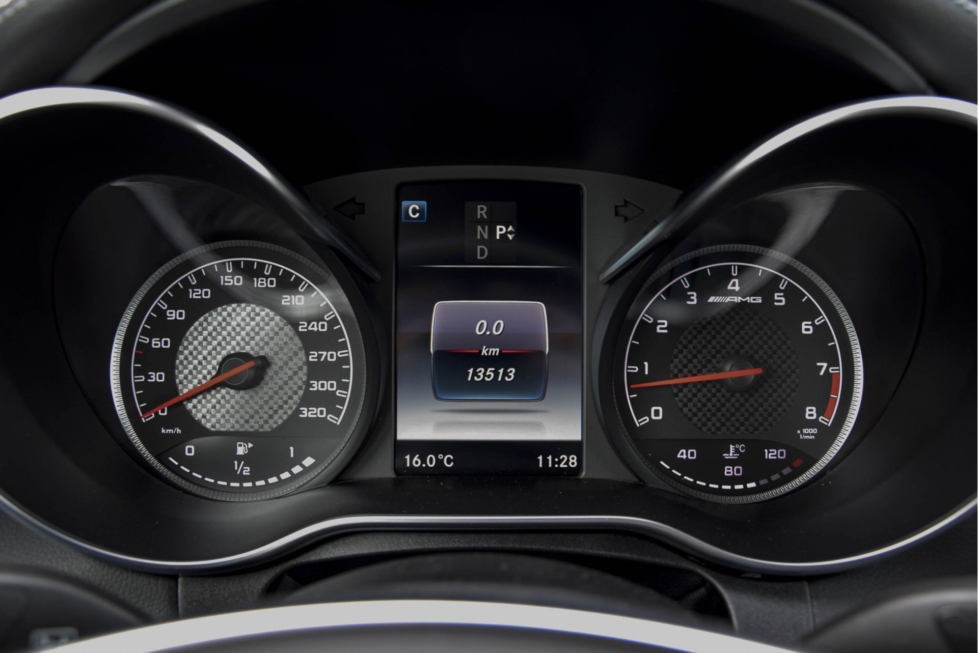 Mercedes-Benz C-Klasse Cabrio 63 AMG Night Carbon Aut7 met rode cabriokap Foto 8