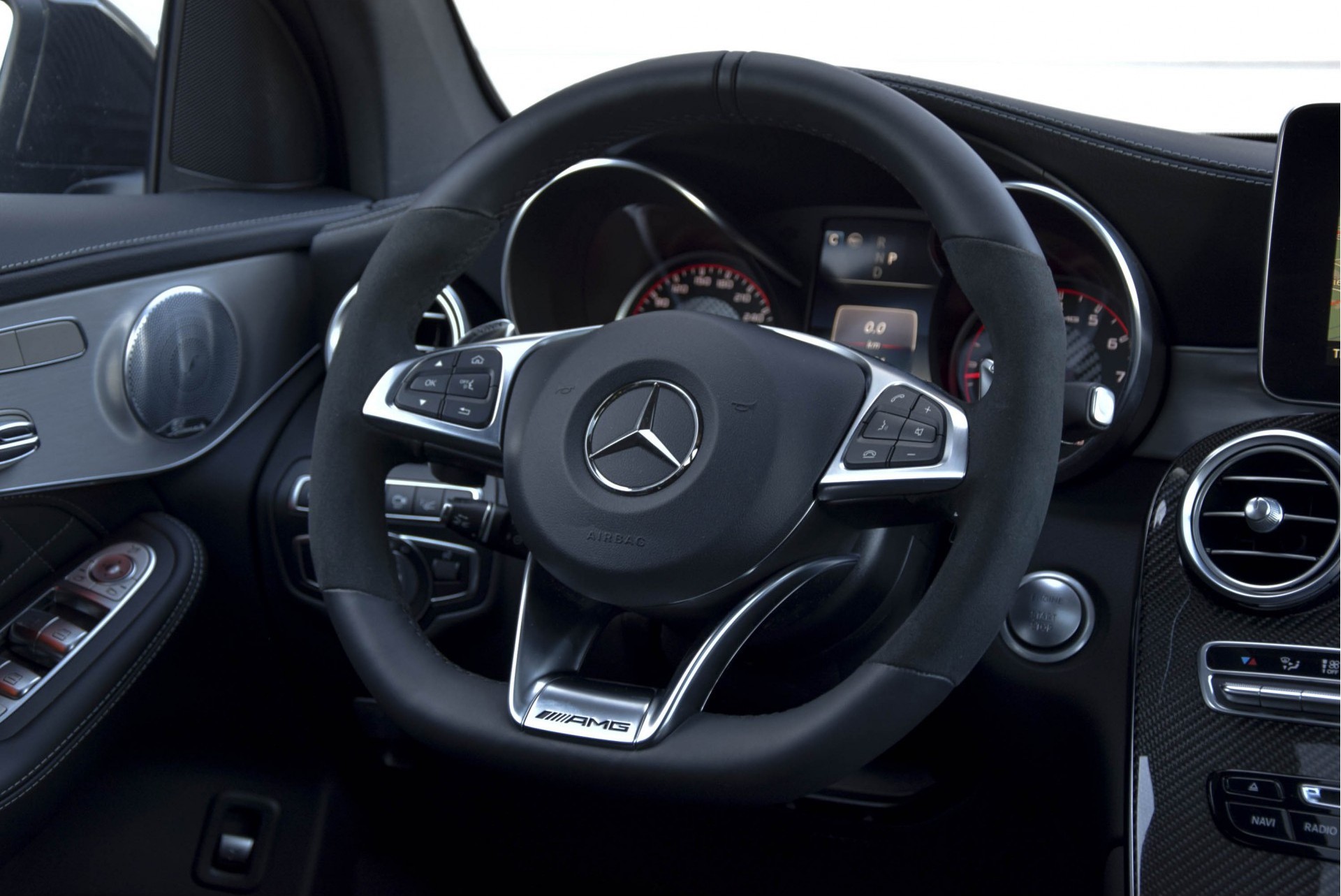 Mercedes-Benz GLC-Klasse Coupé 63 S AMG 4-M Designo/Ceramic/Schaalstoelen/Carbon/Night/HUD/Distronic/Keyless Aut9 Foto 10