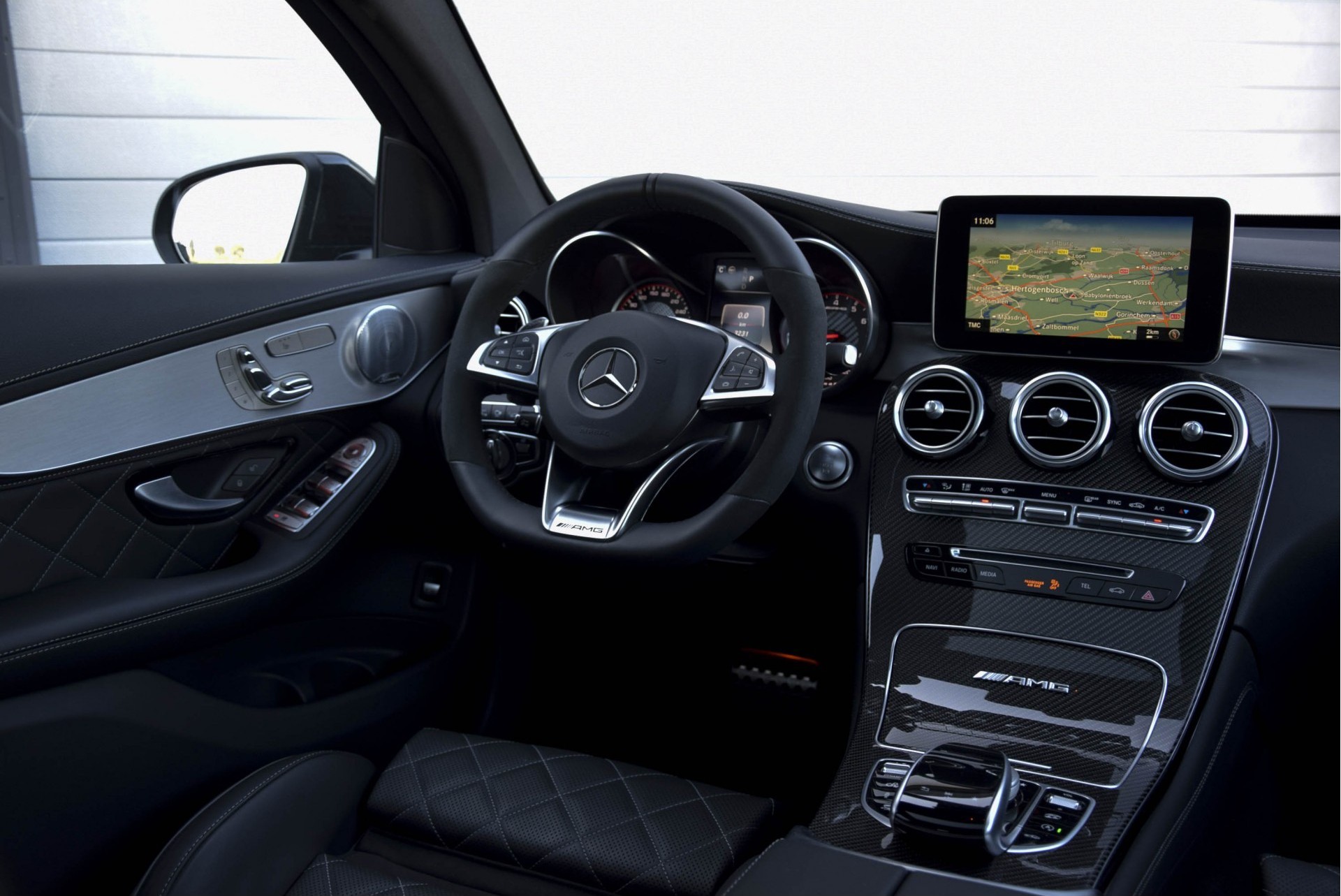 Mercedes-Benz GLC-Klasse Coupé 63 S AMG 4-M Designo/Ceramic/Schaalstoelen/Carbon/Night/HUD/Distronic/Keyless Aut9 Foto 5