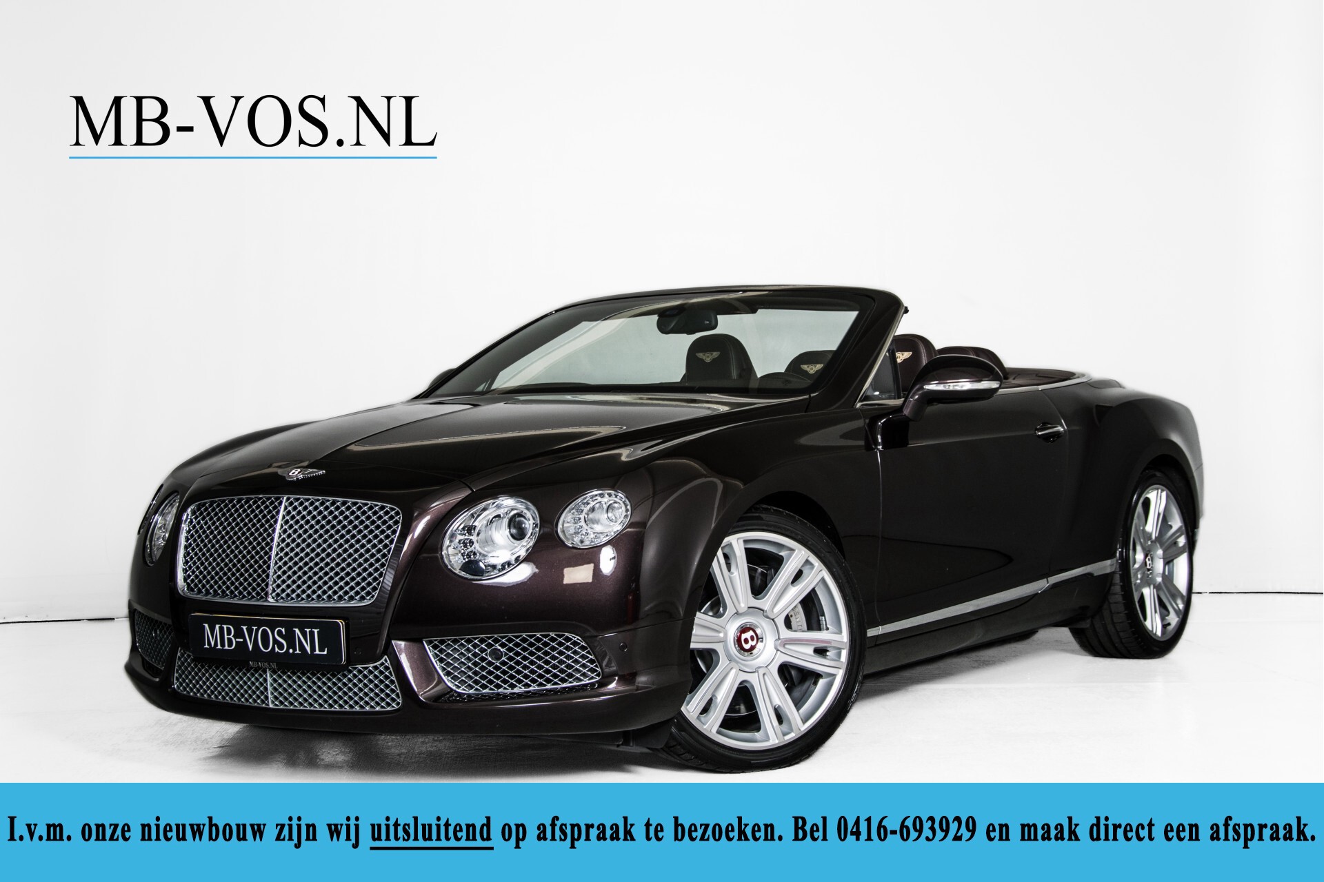 Bentley Continental GT 4.0 V8 GTC Havannabruin Aut8 Foto 1