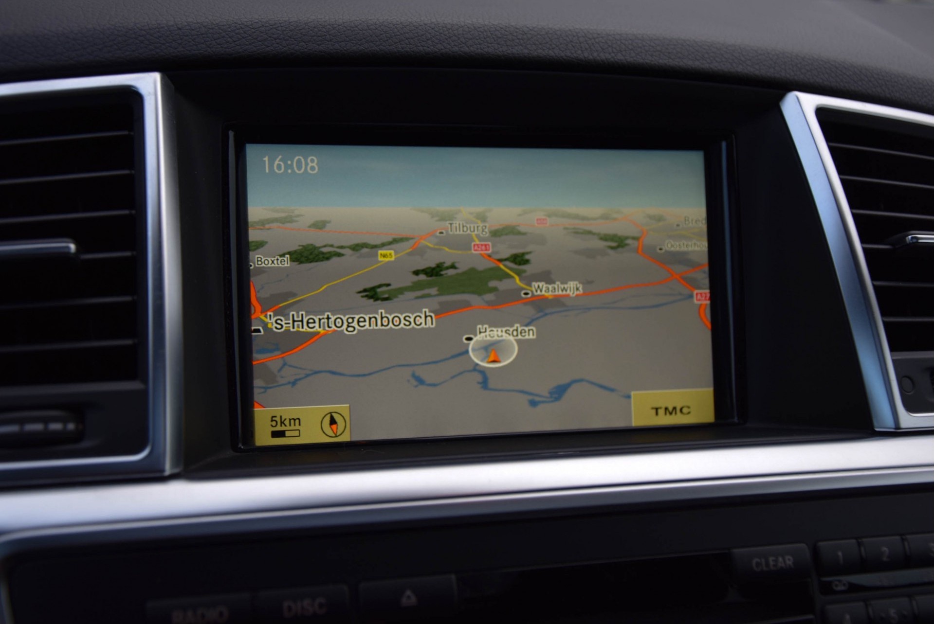 Mercedes-Benz M-Klasse 350 Bluetec 4-M Aut7 origineel 63 AMG uitgevoerd Foto 14