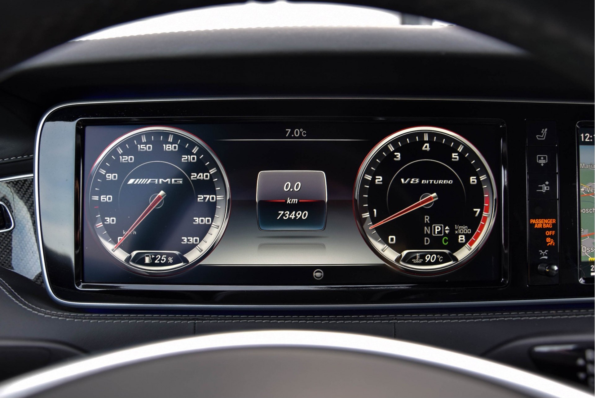 Mercedes-Benz S-Klasse Coupé 63 AMG 4-M Designo Carbon Swarowski Magic Sky Aut7 Foto 6