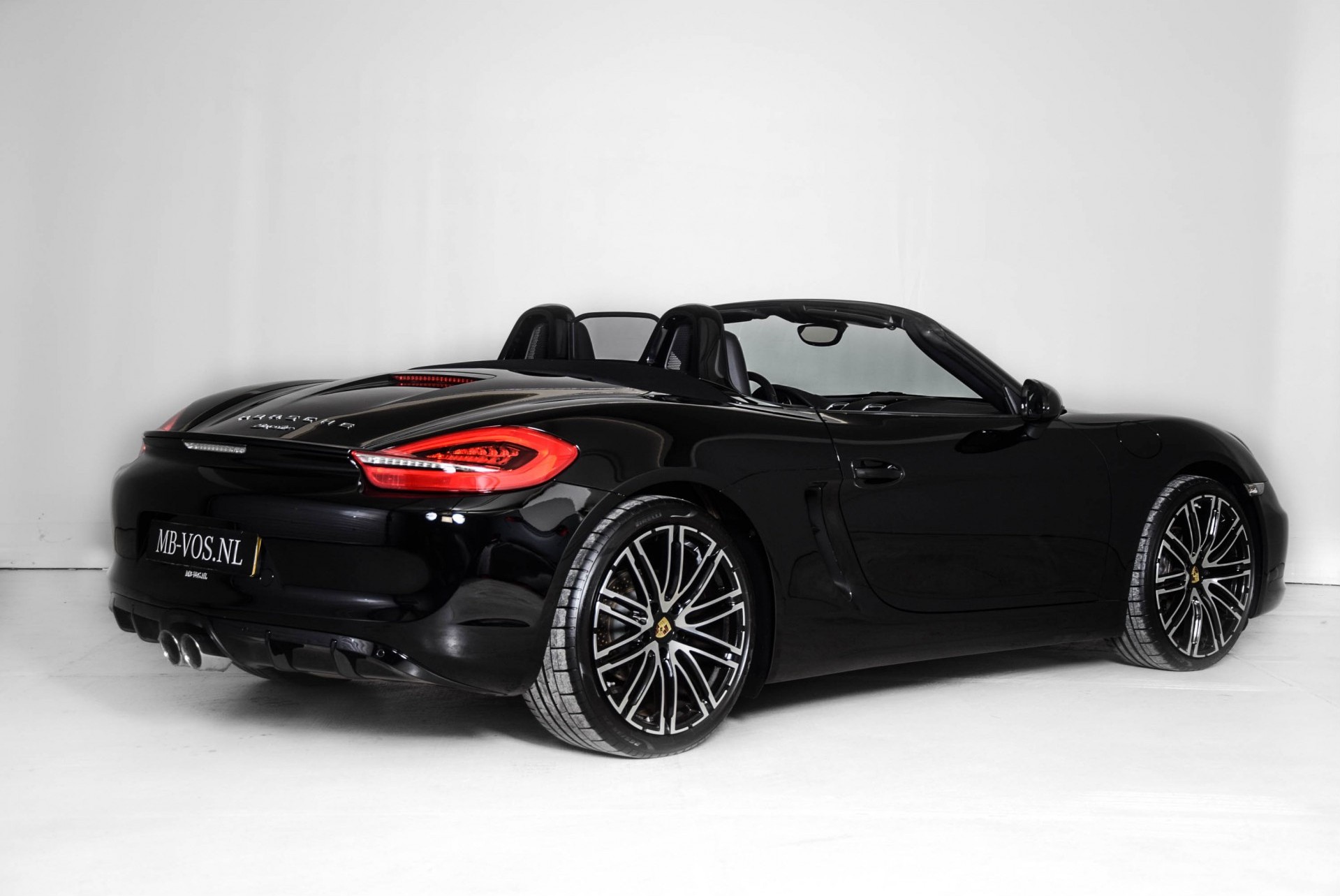 Porsche Boxster 2.7 Black Edition PDK Turbo velgen + sportuitlaat Foto 2