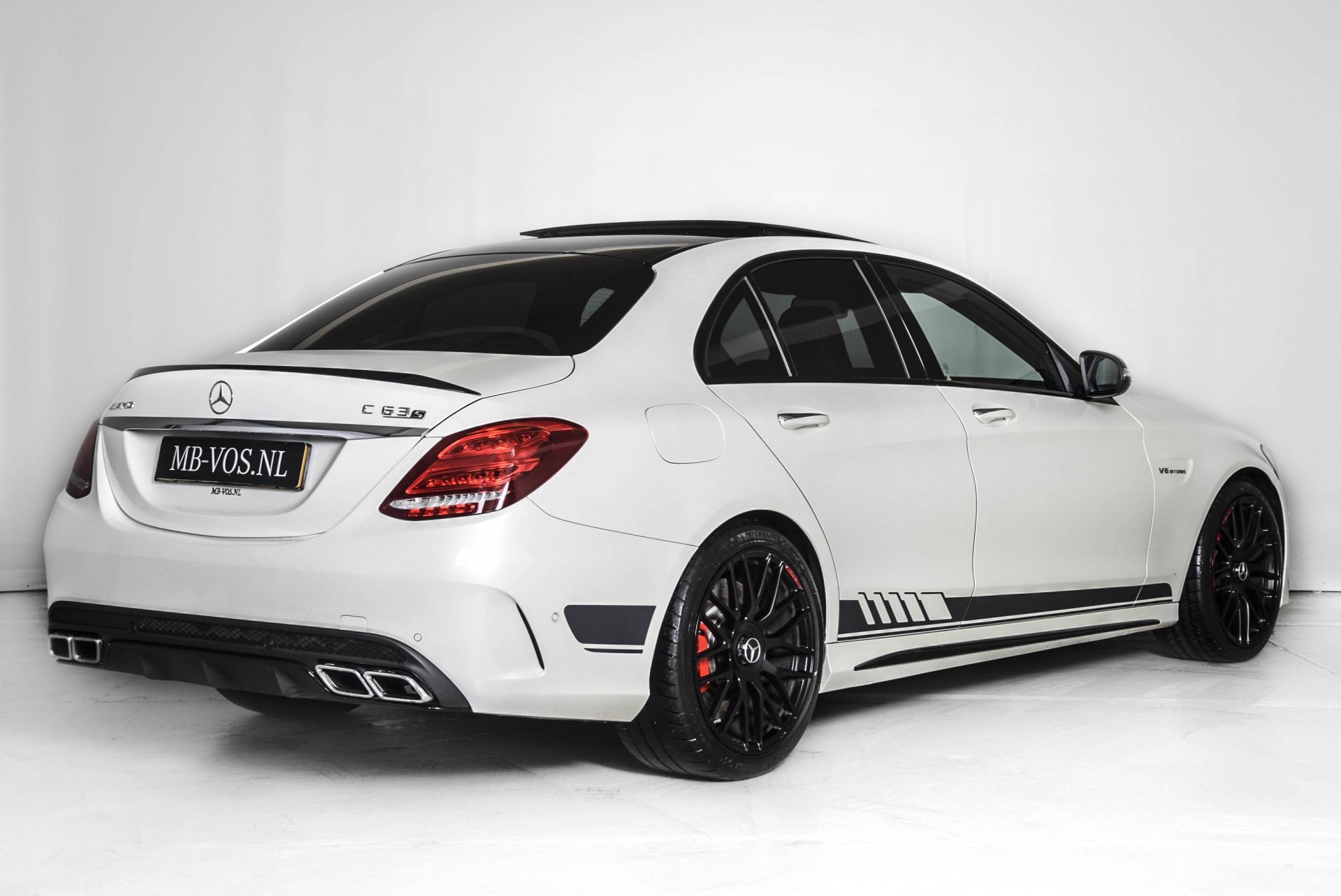 Mercedes-Benz C-Klasse 63 AMG S Edition 1 Panorama/Distronic/Head-Up/Memory/Keyless/Burmester Aut7 Foto 2