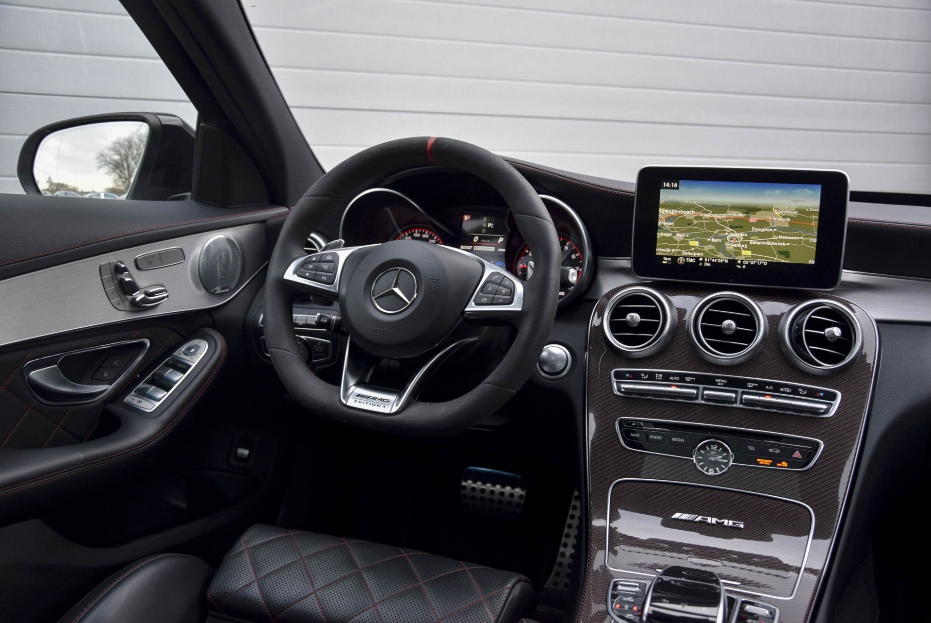 Mercedes-Benz C-Klasse 63 AMG S Edition 1 Panorama/Distronic/Head-Up/Memory/Keyless/Burmester Aut7 Foto 7