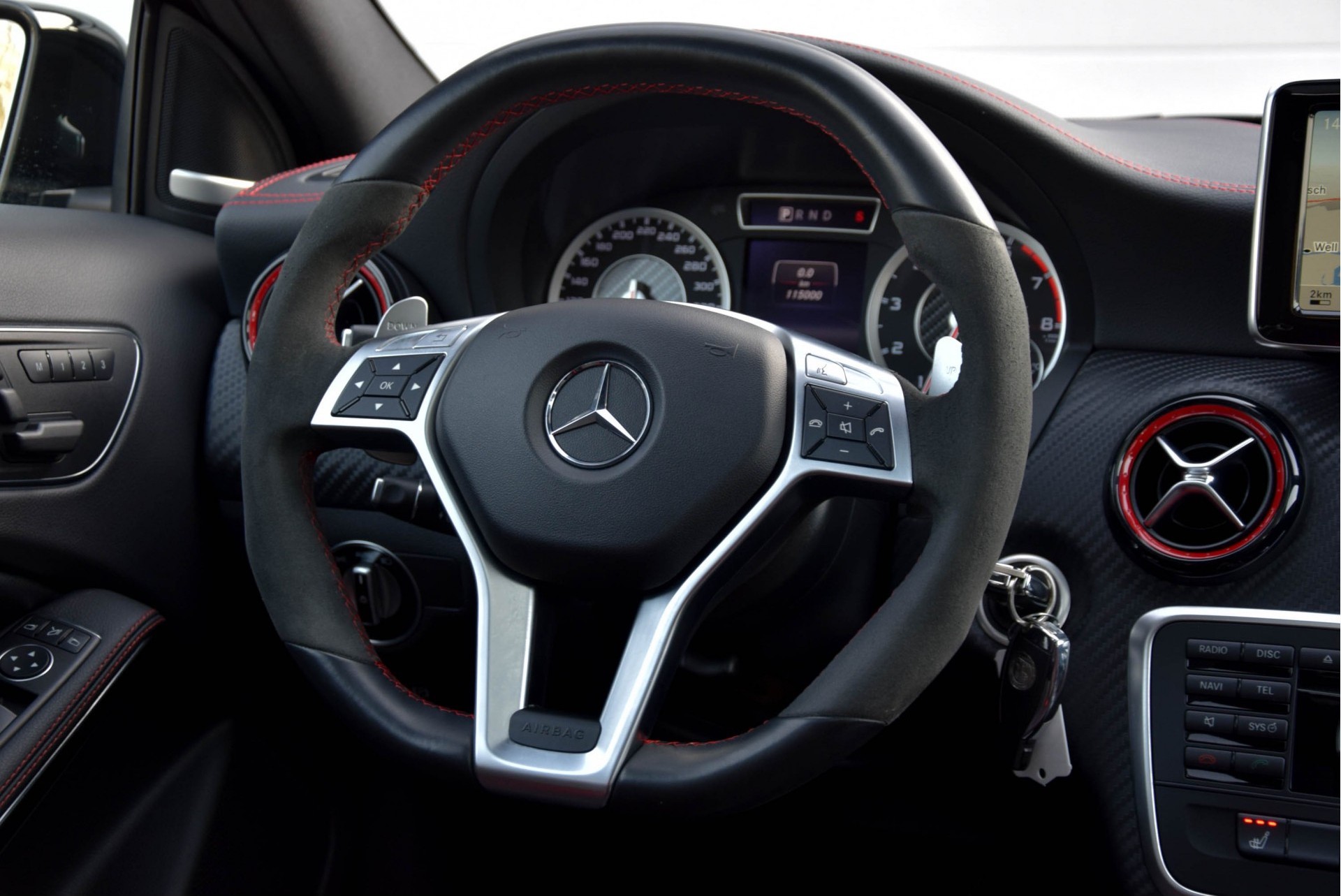 Mercedes-Benz A-Klasse 45 AMG 4-M Performance seats/Driverspack/Performance uitlaat Panorama/Harman-Kardon Aut7 Foto 13