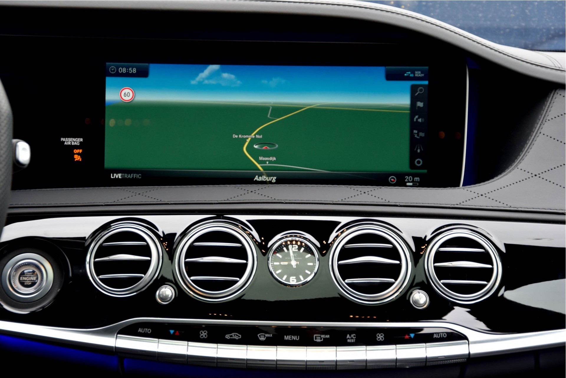 Mercedes-Benz S-Klasse 63 AMG Lang 4-M+ Exclusive/Designo/Entertainment/Nightvision/4xMassage Aut9 Foto 30