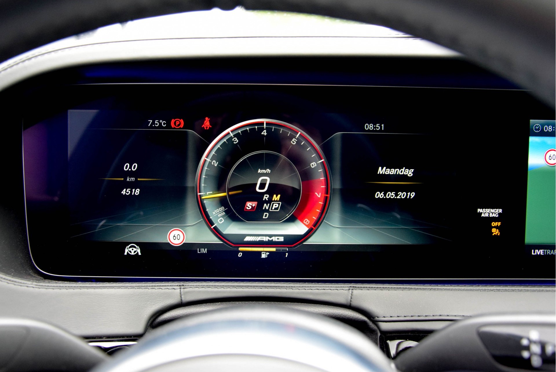 Mercedes-Benz S-Klasse 63 AMG Lang 4-M+ Exclusive/Designo/Entertainment/Nightvision/4xMassage Aut9 Foto 7