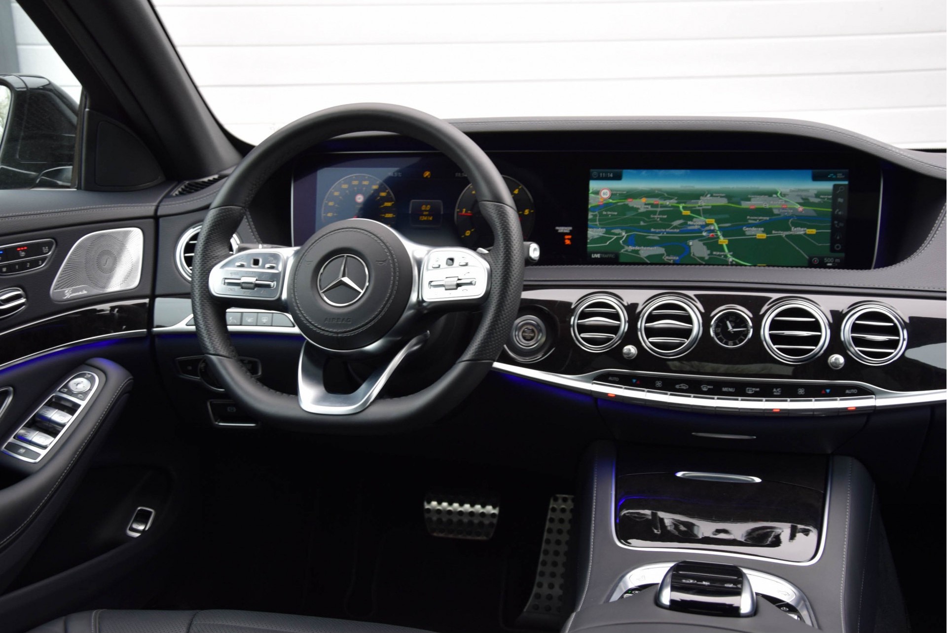 Mercedes-Benz S-Klasse 350d 4-M Lang AMG/Massage/Pano/Head-Up/Distronic/Burmester/360/Keyless Aut9 Foto 6