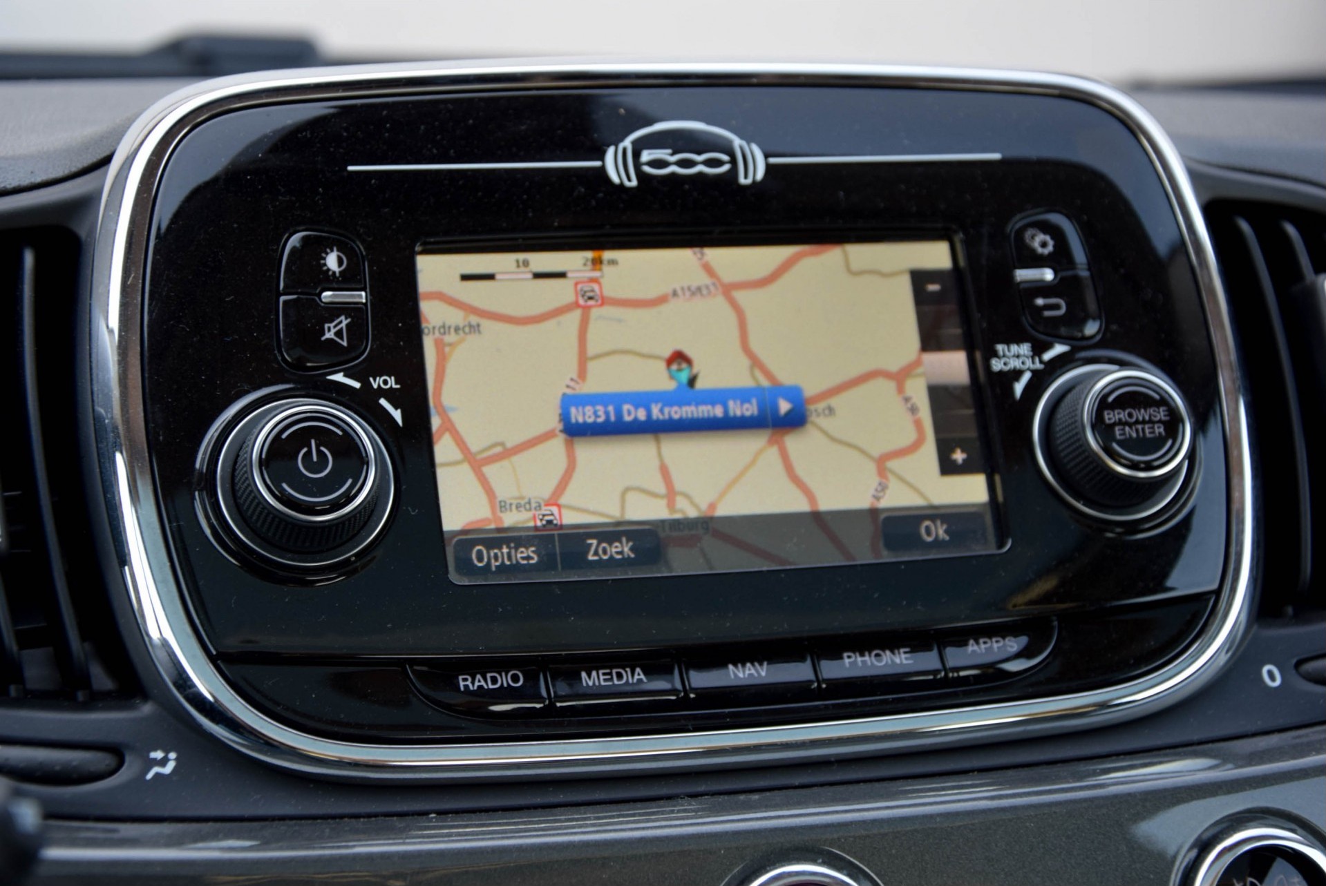 Fiat 500 0.9 TwinAir Turbo Lounge Panorama Navi/Ecc/16"/DAB+/PTS/Pack Style Foto 11