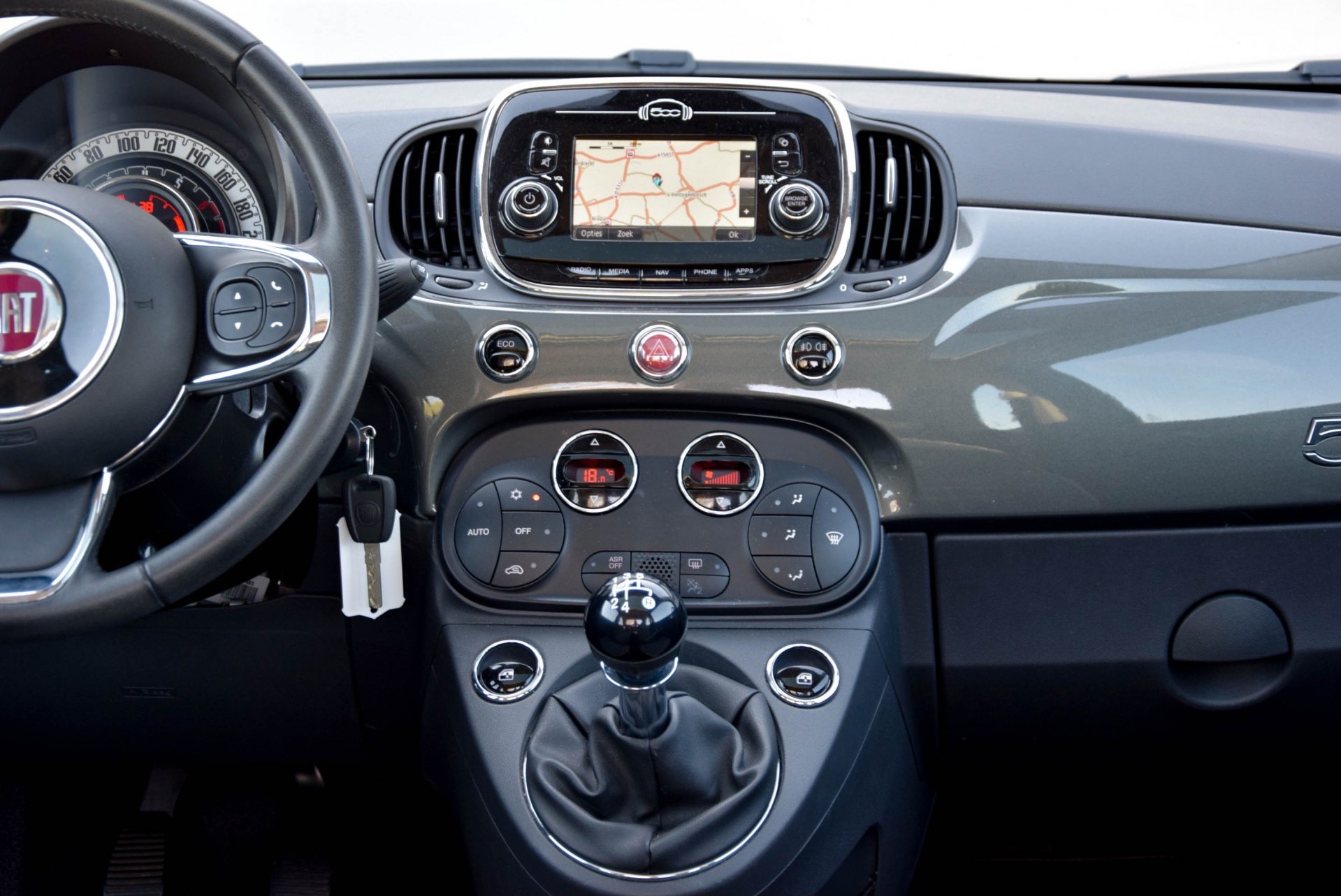 Fiat 500 0.9 TwinAir Turbo Lounge Panorama Navi/Ecc/16"/DAB+/PTS/Pack Style Foto 16