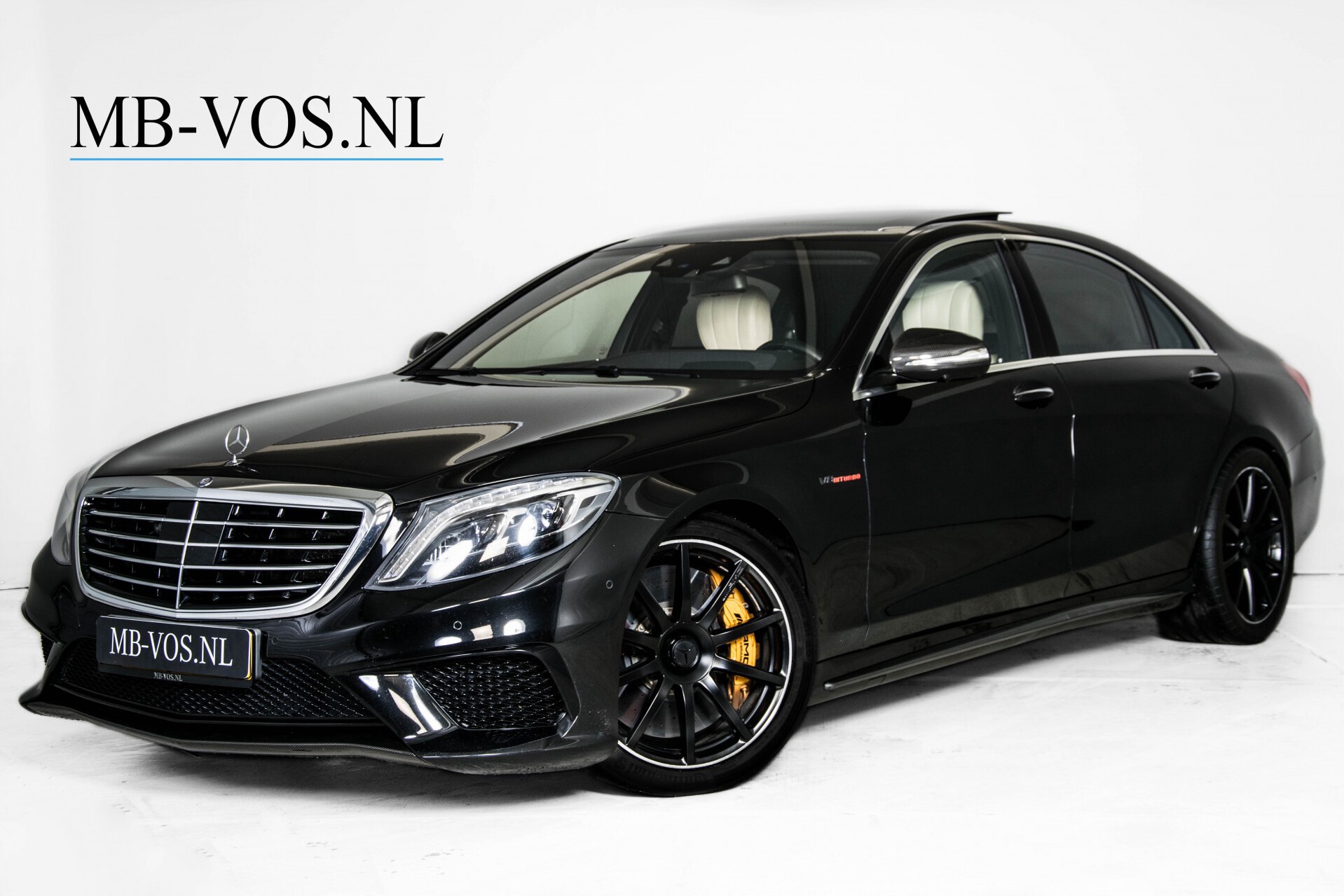 Mercedes-Benz S-Klasse 63 AMG 4-Matic Lang Keramisch/Full carbon/Burmester/Distronic/360/Pano/Head-Up/Keyless Aut7 Foto 1