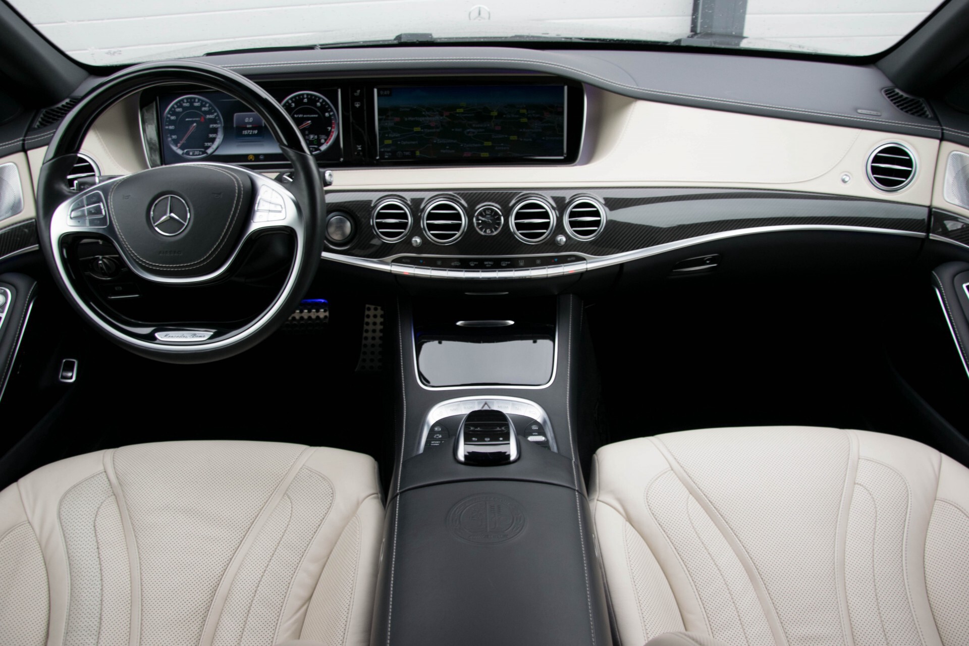 Mercedes-Benz S-Klasse 63 AMG 4-Matic Lang Keramisch/Full carbon/Burmester/Distronic/360/Pano/Head-Up/Keyless Aut7 Foto 7