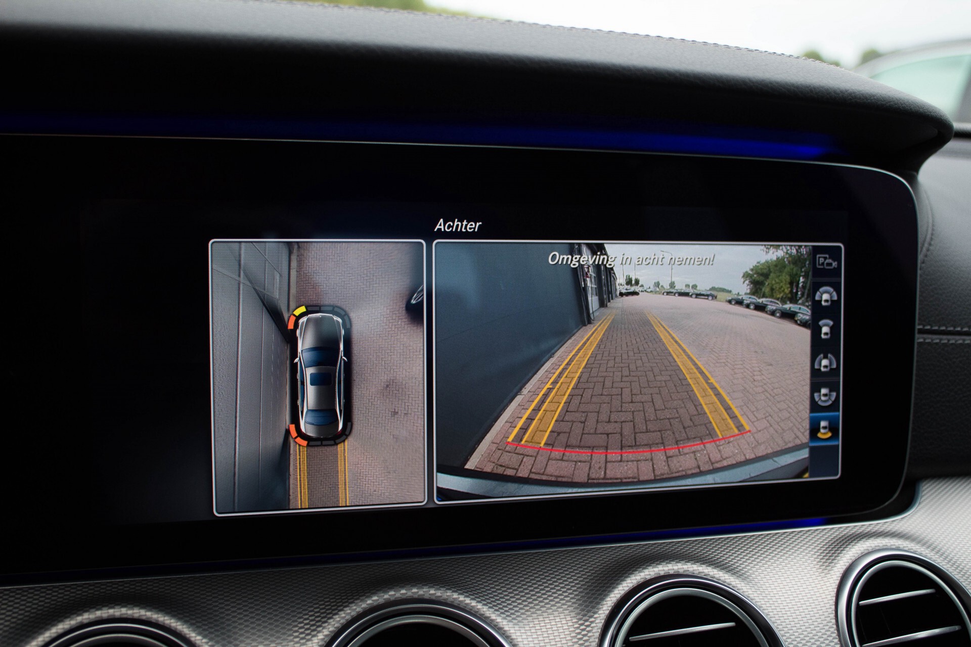 Mercedes-Benz E-Klasse 350d AMG Luchtvering/Pano/Distronic/Keyless/Burmester/Widescreen/Mem/HUD Aut9 Foto 22