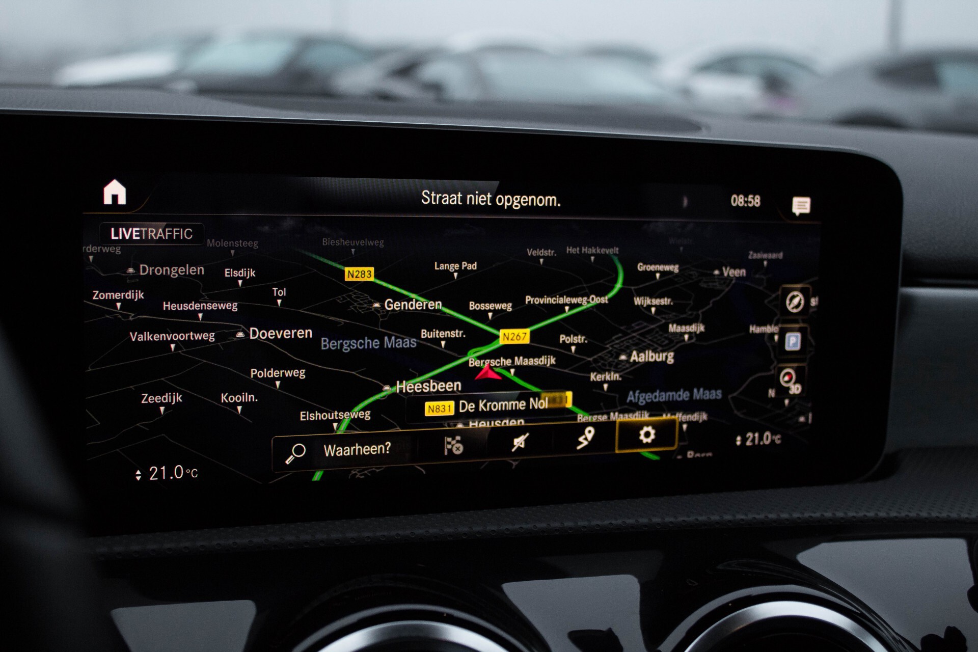 Mercedes-Benz A-Klasse 220 Progressive MBUX/Leder/Widescreen/Camera/Night/DAB+ Aut7 Foto 12