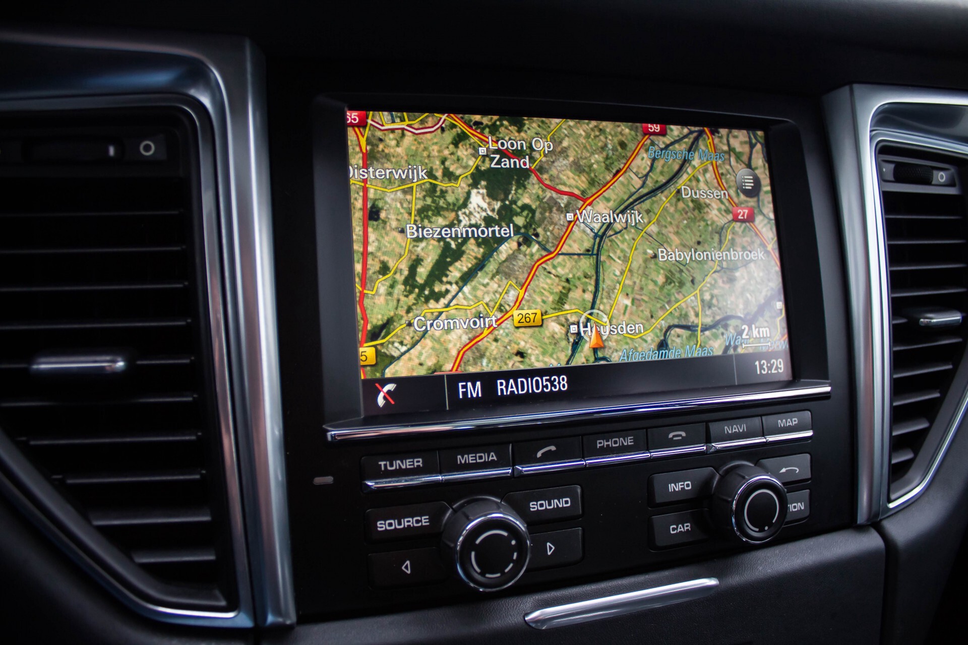 Porsche Macan 3.0 D S Sport Chrono/Luchtvering/Carbon/Panorama/21"Turbo/Bose/DAB Aut7 Foto 16