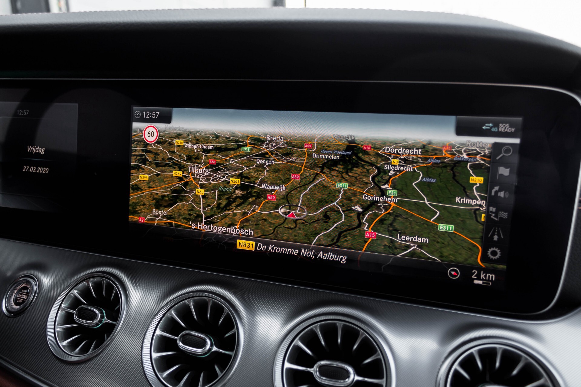 Mercedes-Benz E-Klasse Cabrio 450 4-M AMG Rij-assistentiepakket/Widescreen/360 Aut9 Foto 17