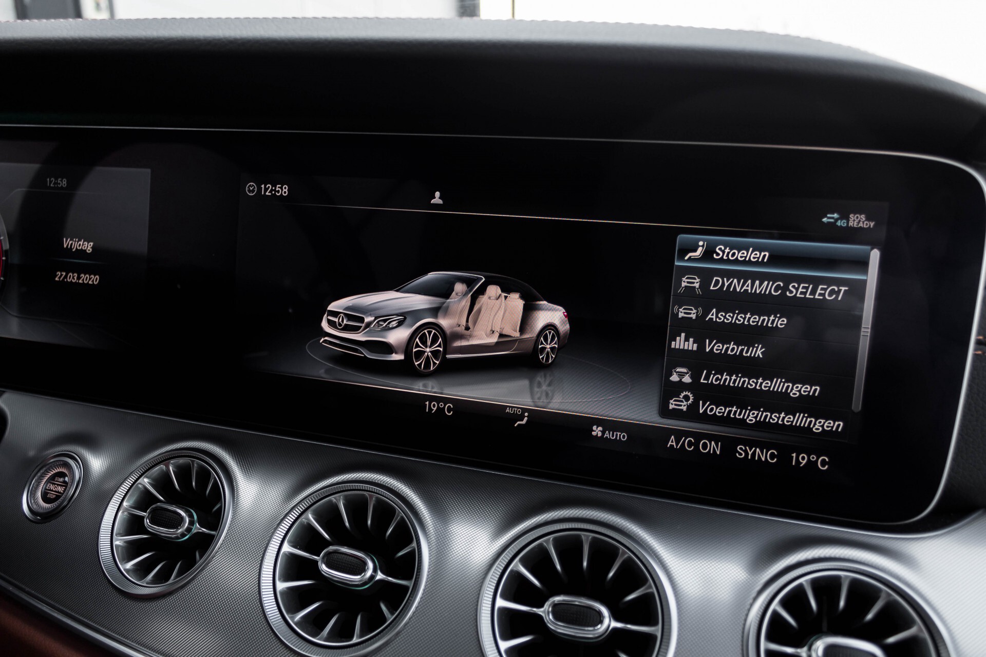 Mercedes-Benz E-Klasse Cabrio 450 4-M AMG Rij-assistentiepakket/Widescreen/360 Aut9 Foto 27