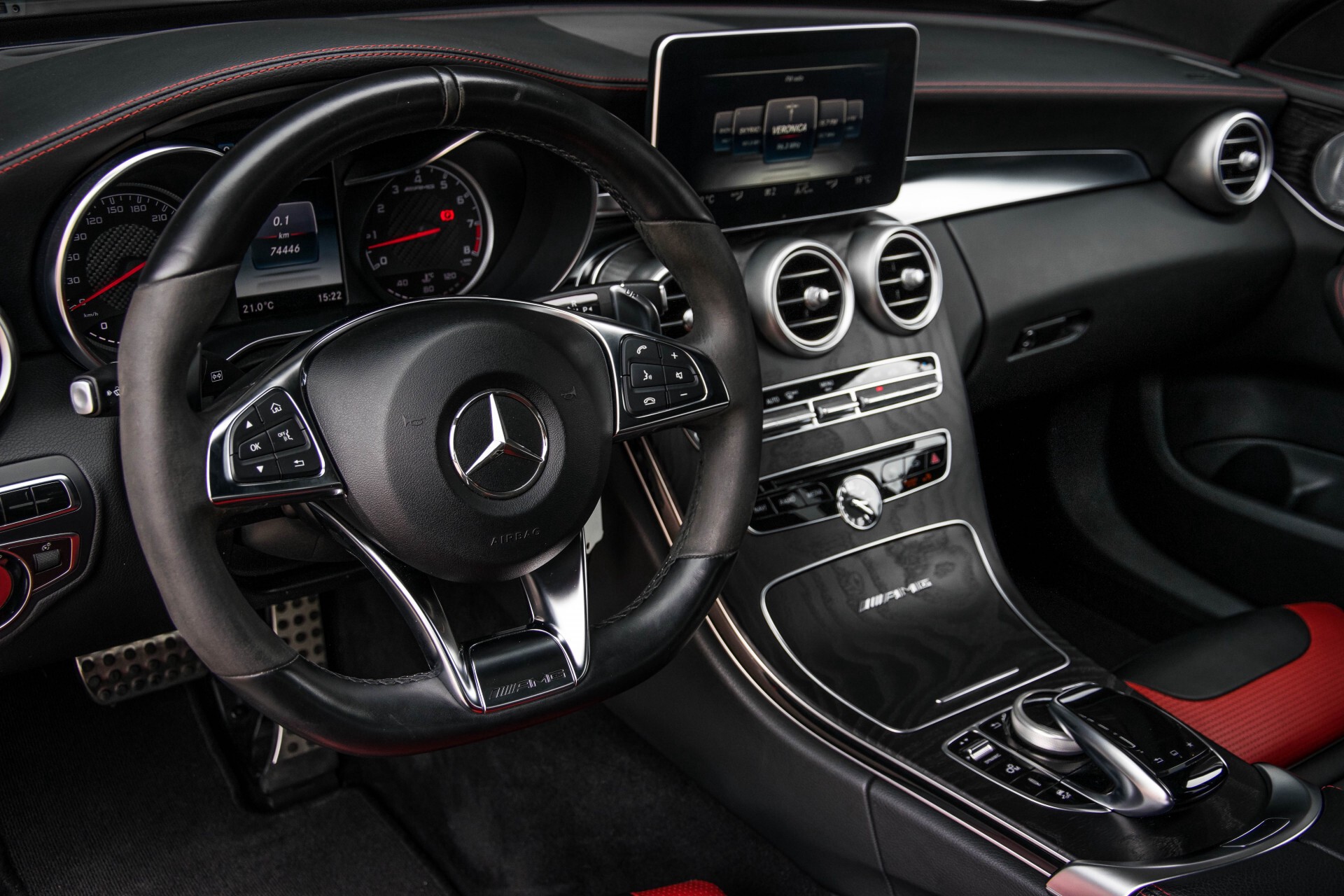 Mercedes-Benz C-Klasse 63 AMG Panorama Nappa/Spoorpakket/Camera/Performance stuur Aut7 Foto 21