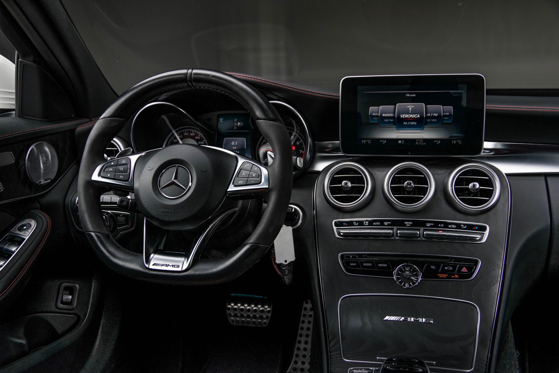 Mercedes-Benz C-Klasse 63 AMG Panorama Nappa/Spoorpakket/Camera/Performance stuur Aut7 Foto 6