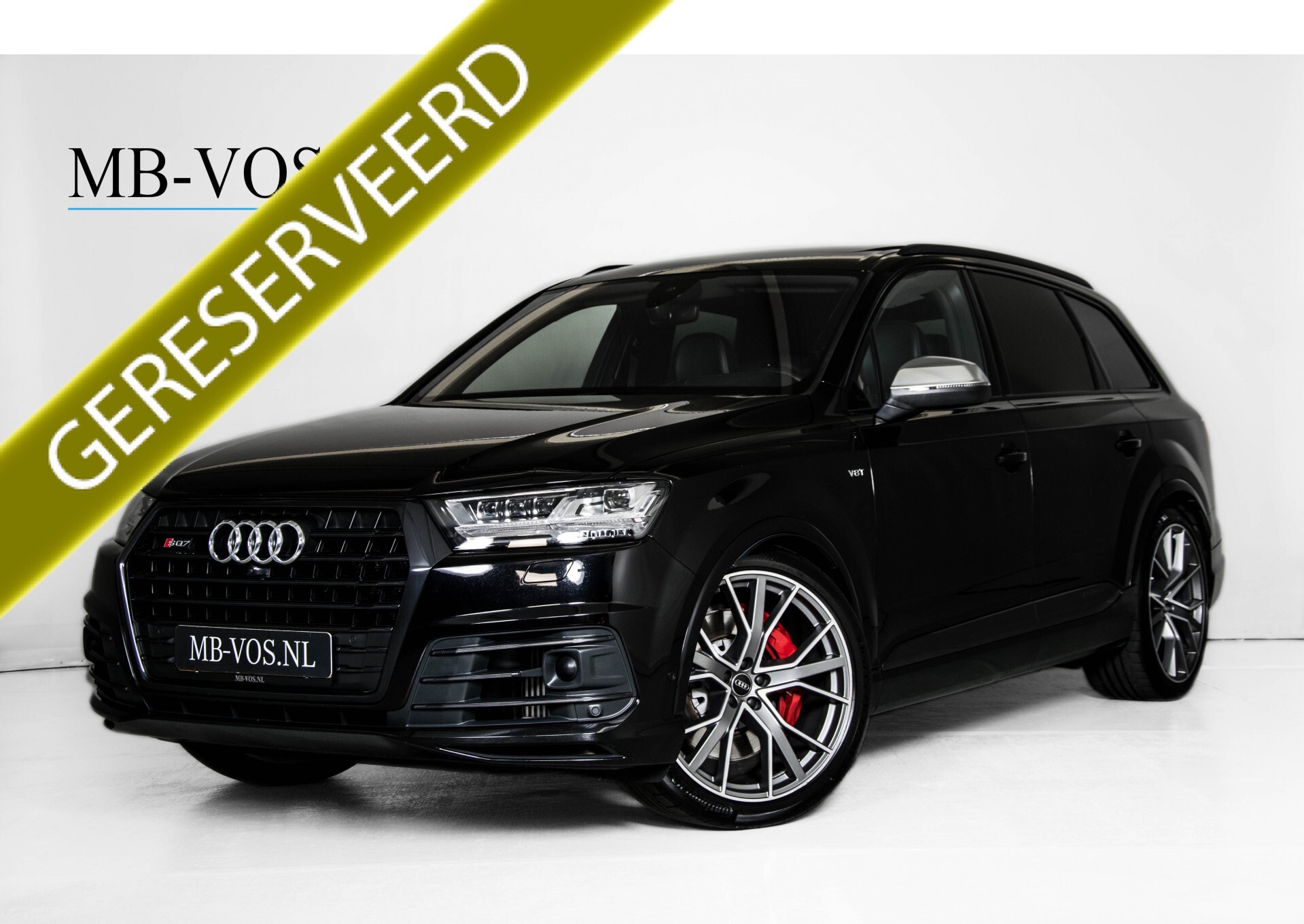 Audi Q7 4.0 TDI SQ7 435pk Quattro Full Options Grijs Kenteken Aut8 Foto 1