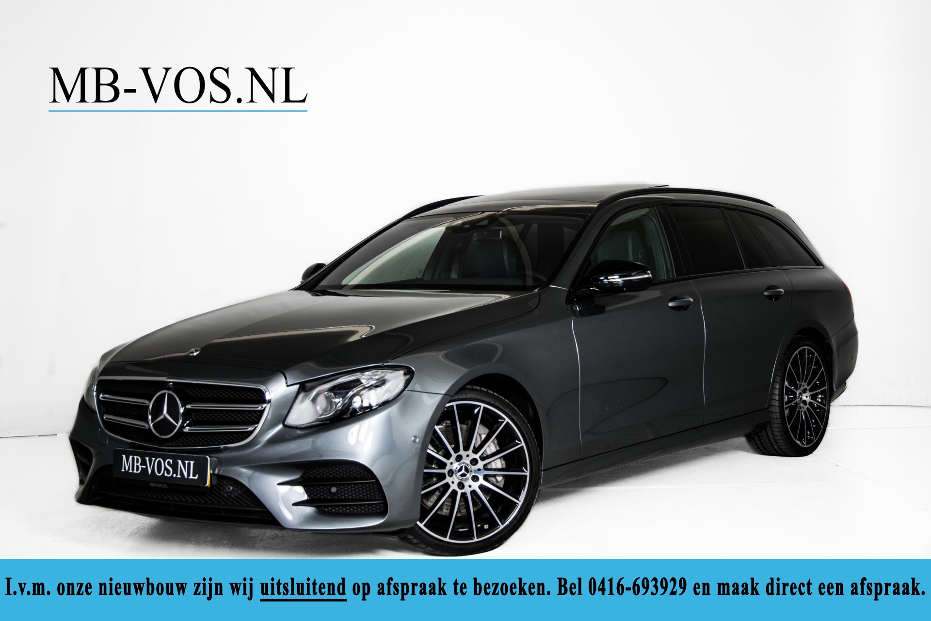 Mercedes-Benz E-Klasse Estate 450 4-M AMG Night Panorama/Rij-assist/Burmester/Mem/360/Widescreen Aut9 Foto 1
