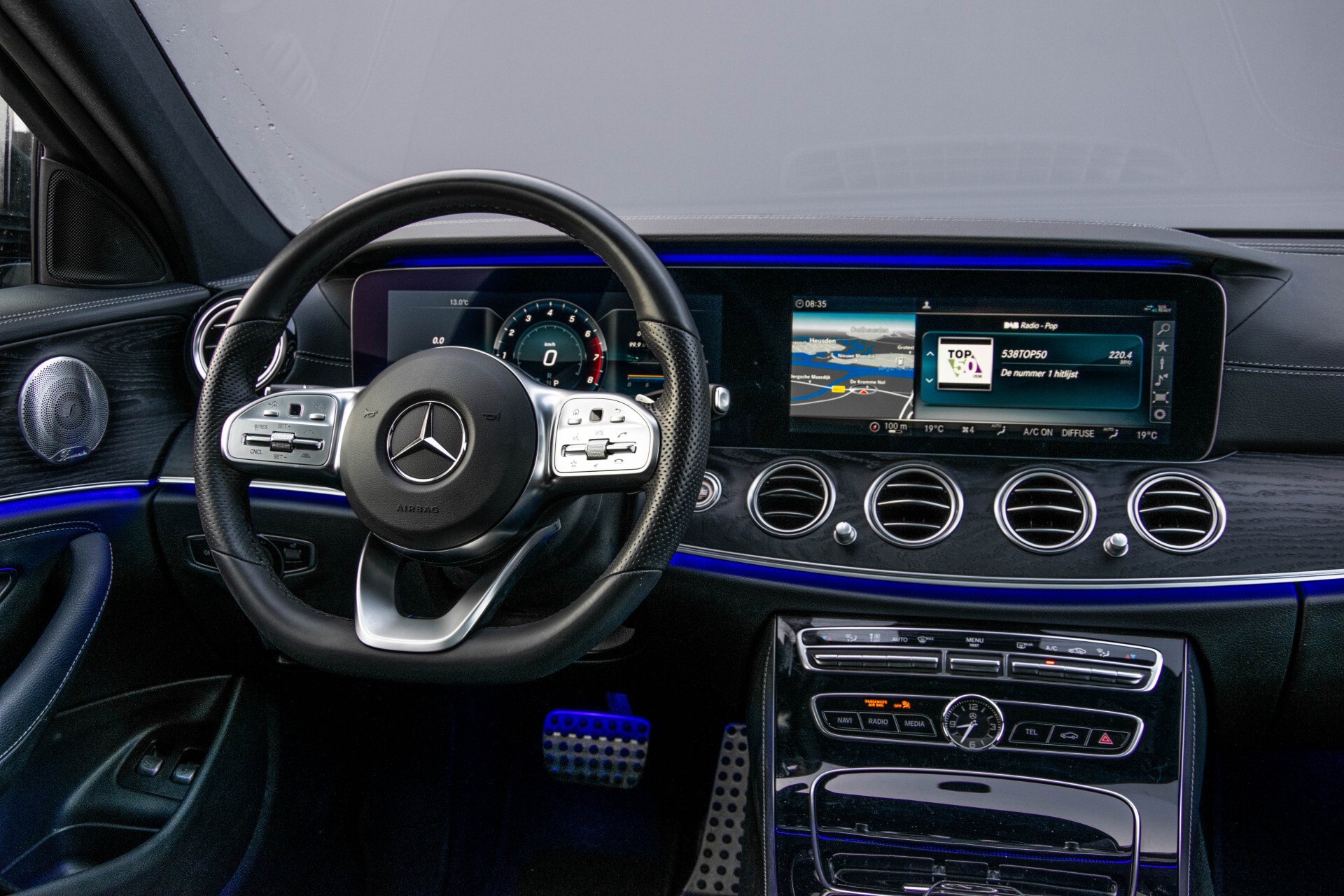 Mercedes-Benz E-Klasse Estate 450 4-M AMG Night Panorama/Rij-assist/Burmester/Mem/360/Widescreen Aut9 Foto 7