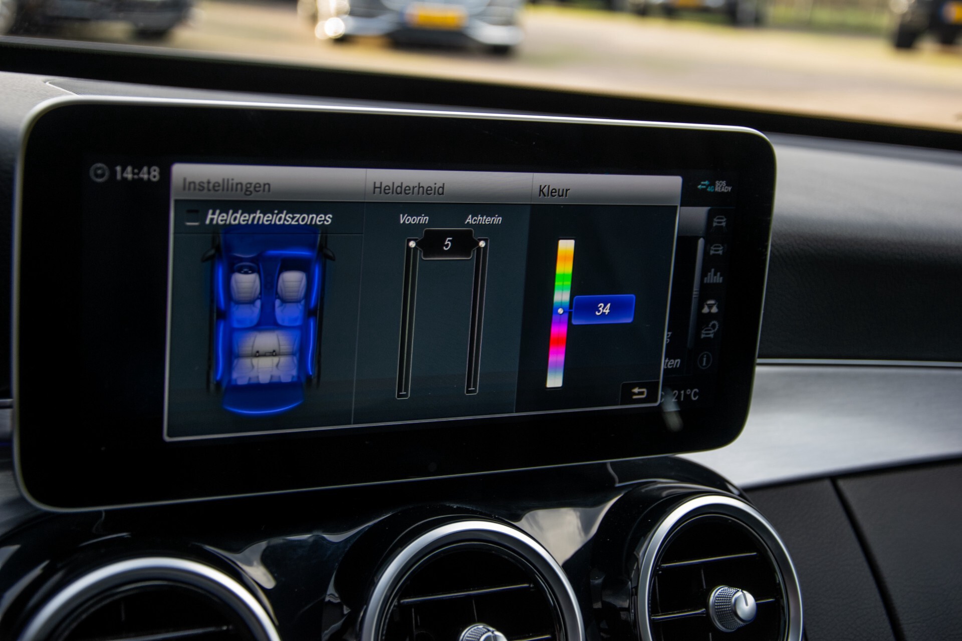 Mercedes-Benz C-Klasse Estate 220 d AMG Panorama/Assistentiepakket/Wegkl-trekhaak/DAB/Ambient/Leer/MULTIBEAM Aut9 Foto 38