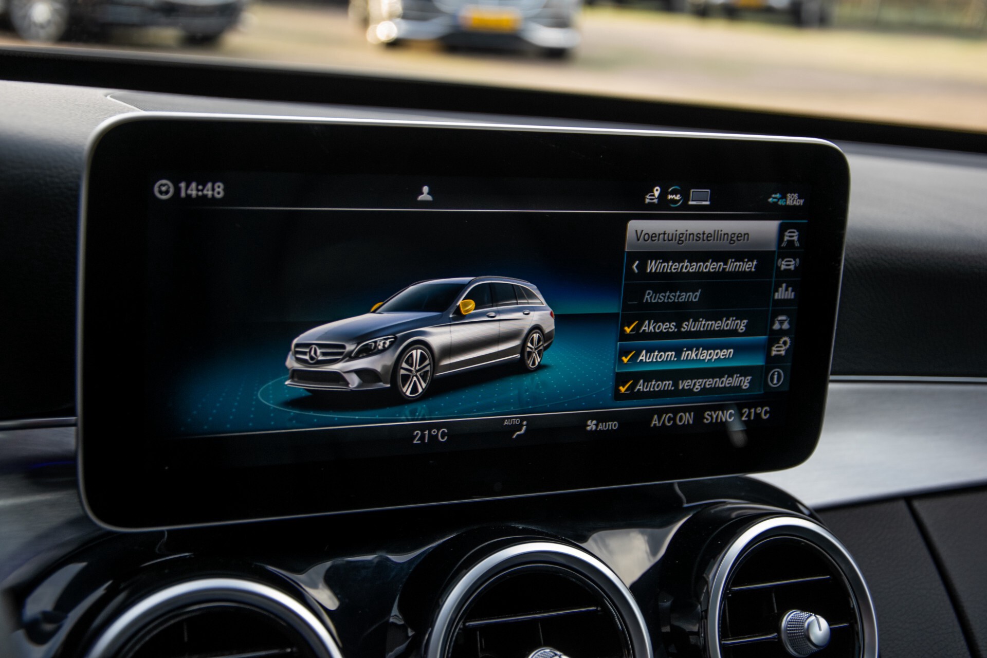 Mercedes-Benz C-Klasse Estate 220 d AMG Panorama/Assistentiepakket/Wegkl-trekhaak/DAB/Ambient/Leer/MULTIBEAM Aut9 Foto 40