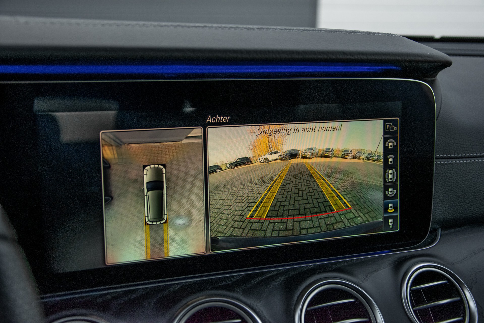 Mercedes-Benz E-Klasse 450 4MATIC AMG Night Standkachel/Rij-assist/Keyless/Trhk/Burmester/Mem/360/Widescreen Aut9 Foto 34