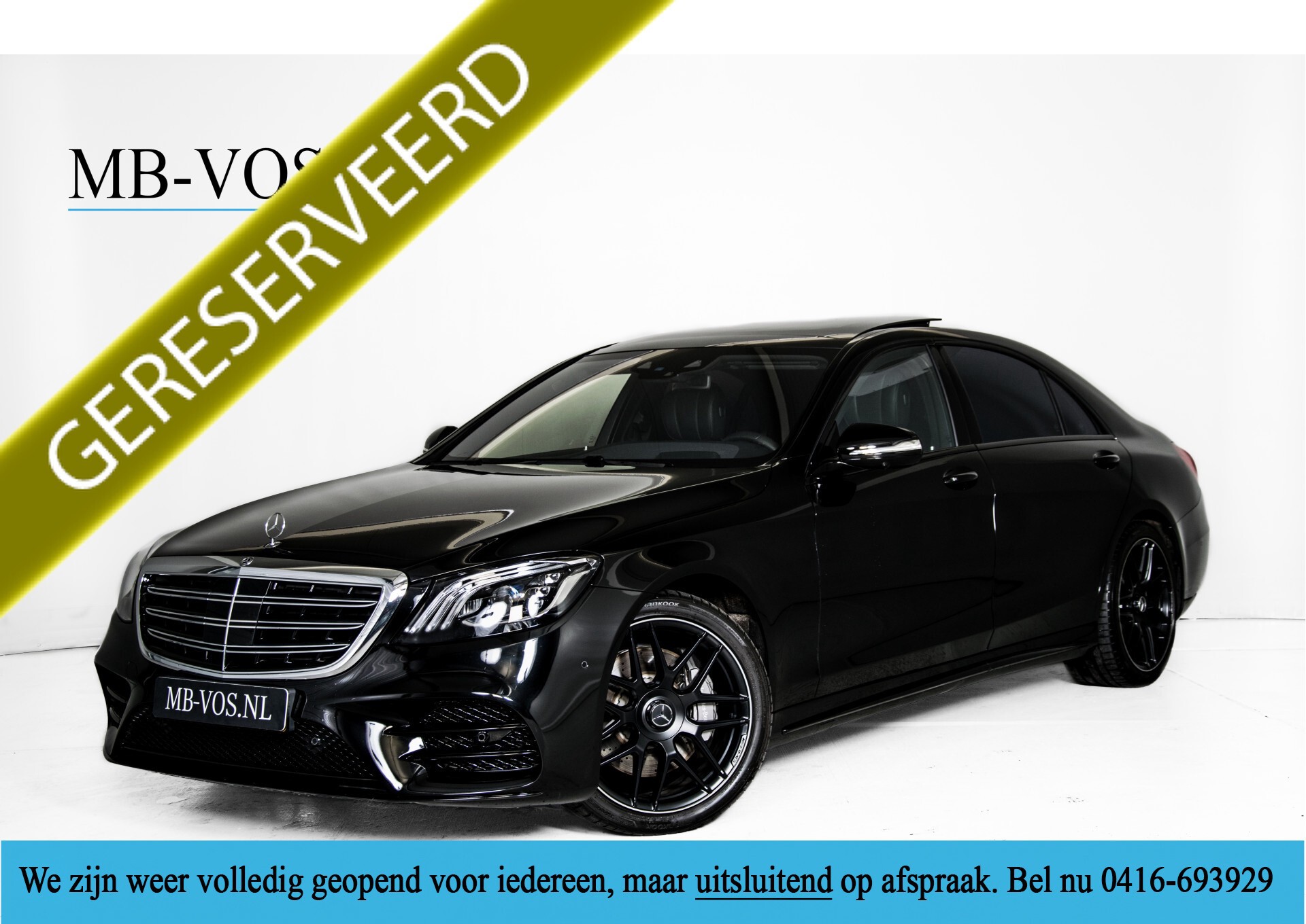 Mercedes-Benz S-Klasse 400d 4-M Lang AMG Night Massage/Panorama/Rij-assist/Nappa/Keyless Aut9 Foto 1