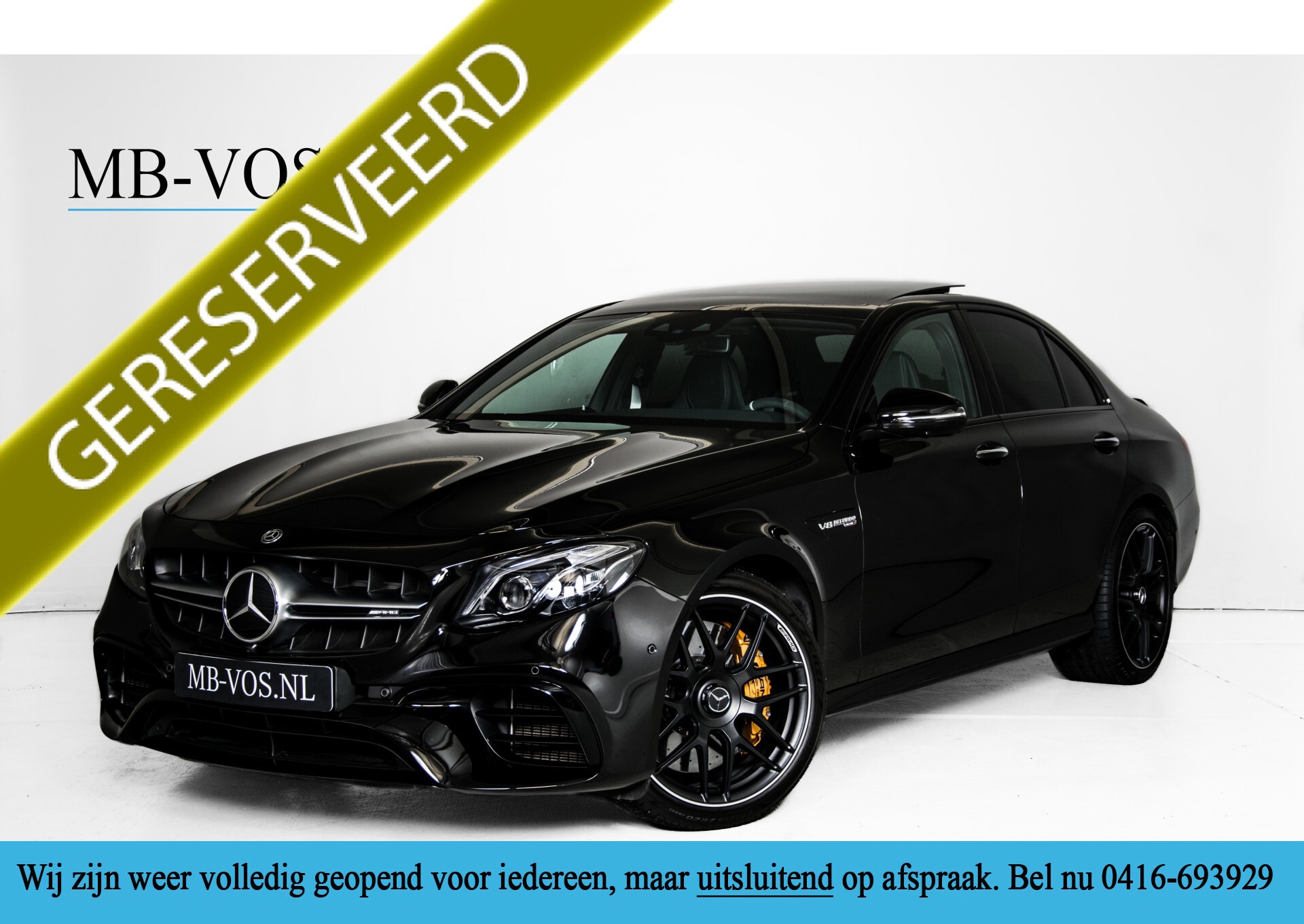 Mercedes-Benz E-Klasse 63 S AMG 4-M Keramisch/Performance Stoelen/Carbon/Standkachel Aut9 Foto 1