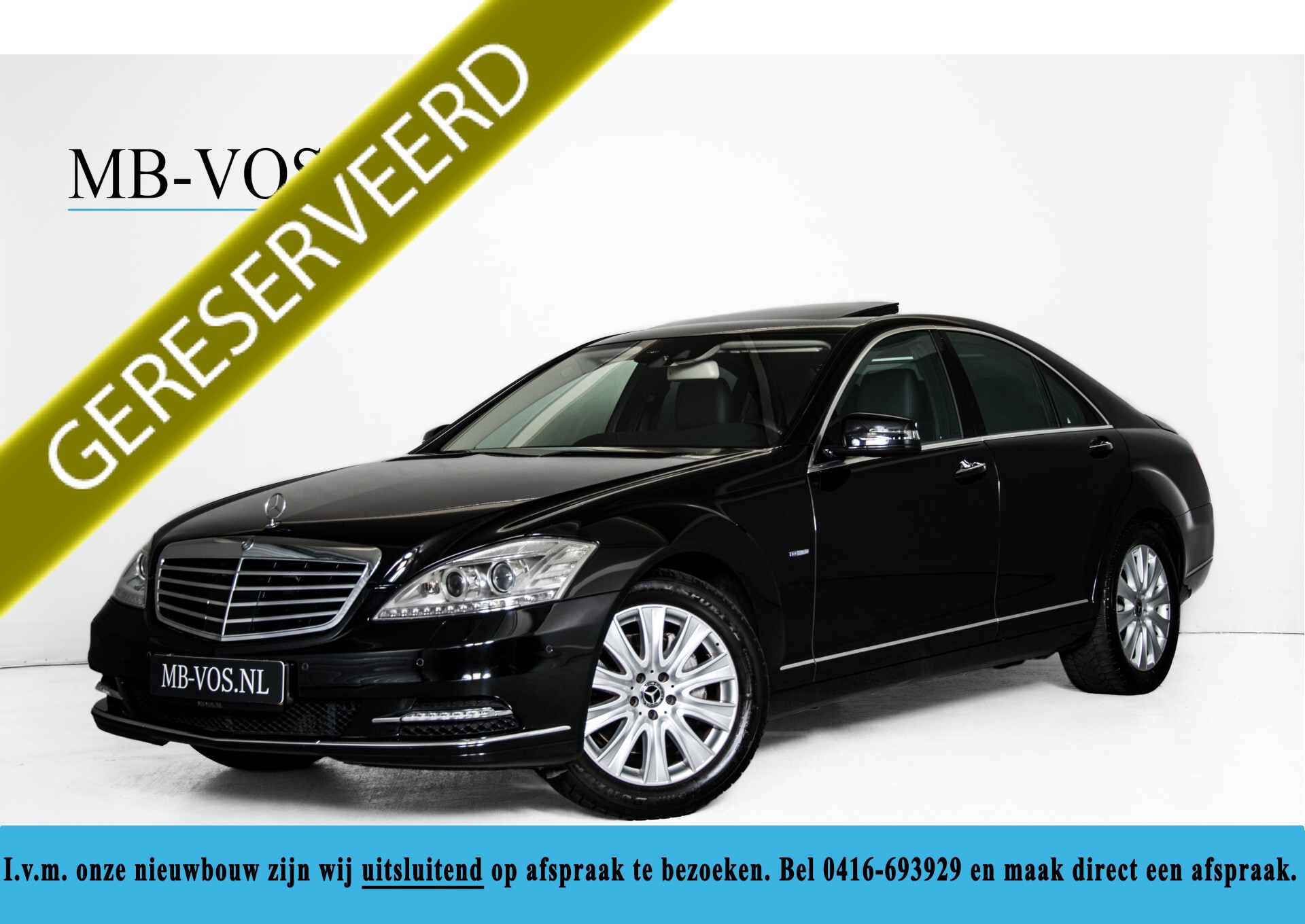 Mercedes-Benz S-Klasse 350 Bluetec Keyless/Distronic/Nightvision/Schuifdak/Harman-Kardon Aut7 Foto 1