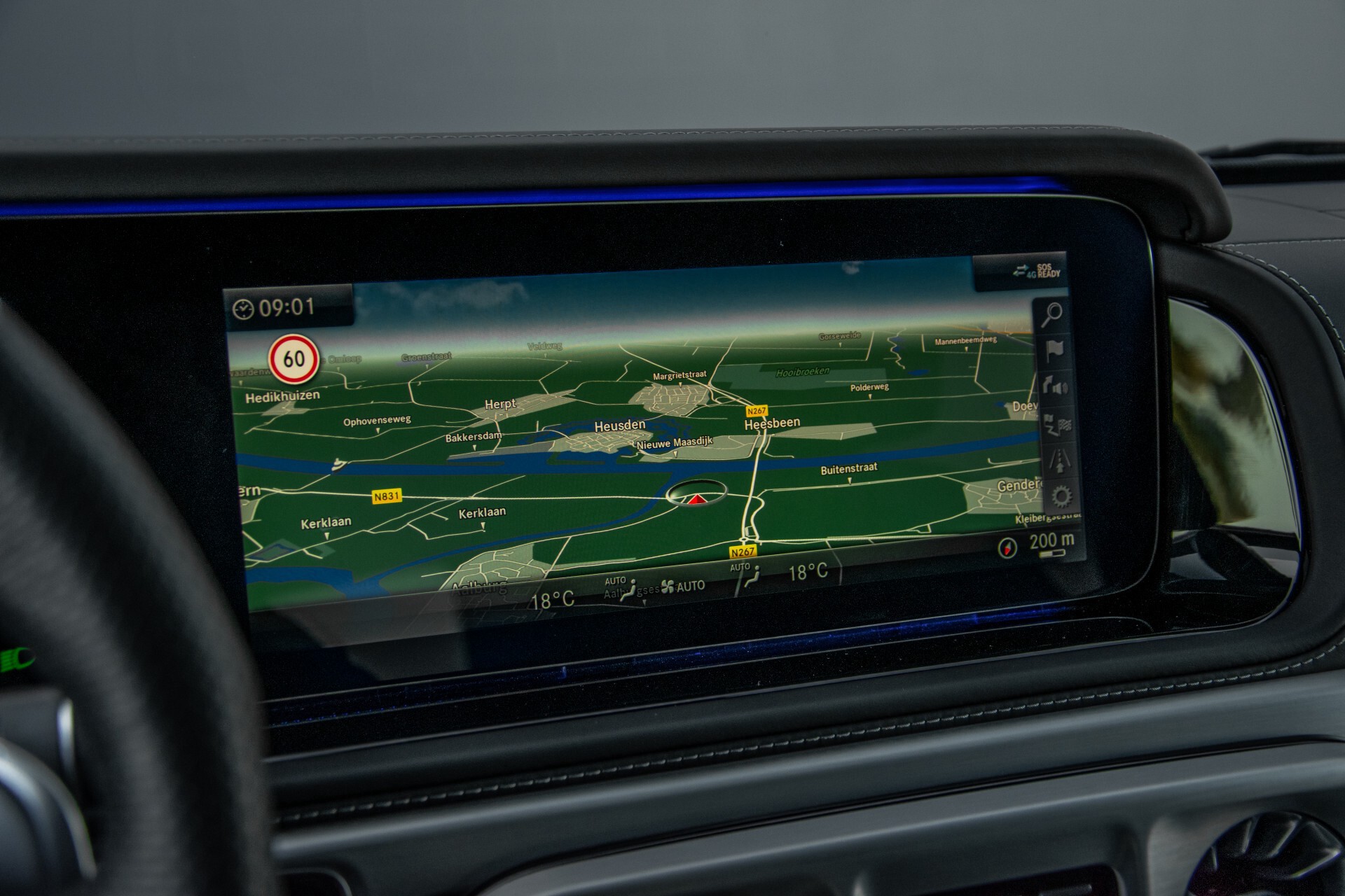 Mercedes-Benz G-Klasse 63 AMG Night/Designo/Adaptive Cruise/Burmester/22"/Trekhaak/Massage/Exclusive Aut9 Foto 16