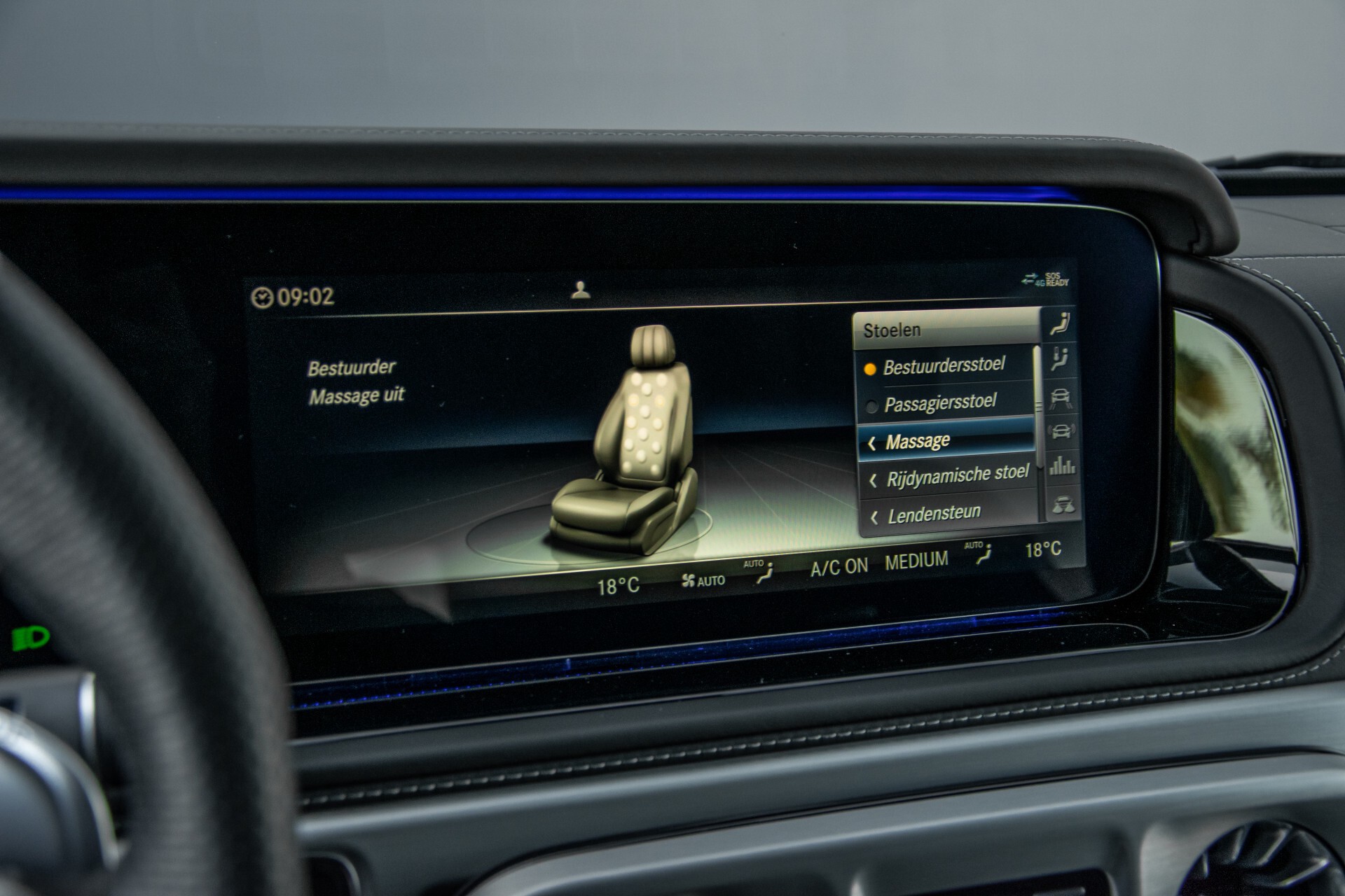 Mercedes-Benz G-Klasse 63 AMG Night/Designo/Adaptive Cruise/Burmester/22"/Trekhaak/Massage/Exclusive Aut9 Foto 24