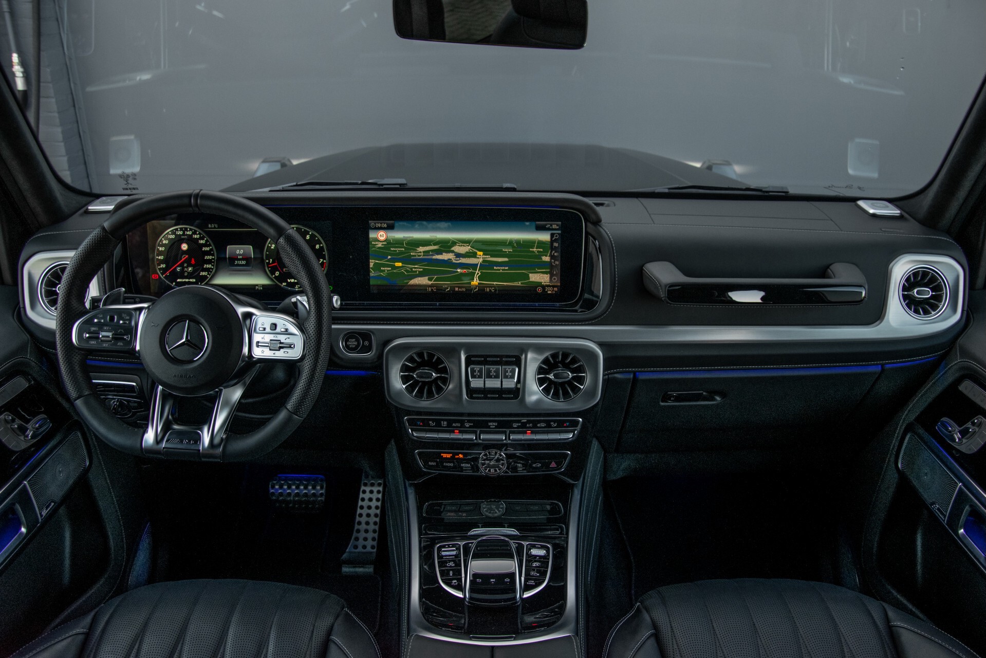 Mercedes-Benz G-Klasse 63 AMG Night/Designo/Adaptive Cruise/Burmester/22"/Trekhaak/Massage/Exclusive Aut9 Foto 6