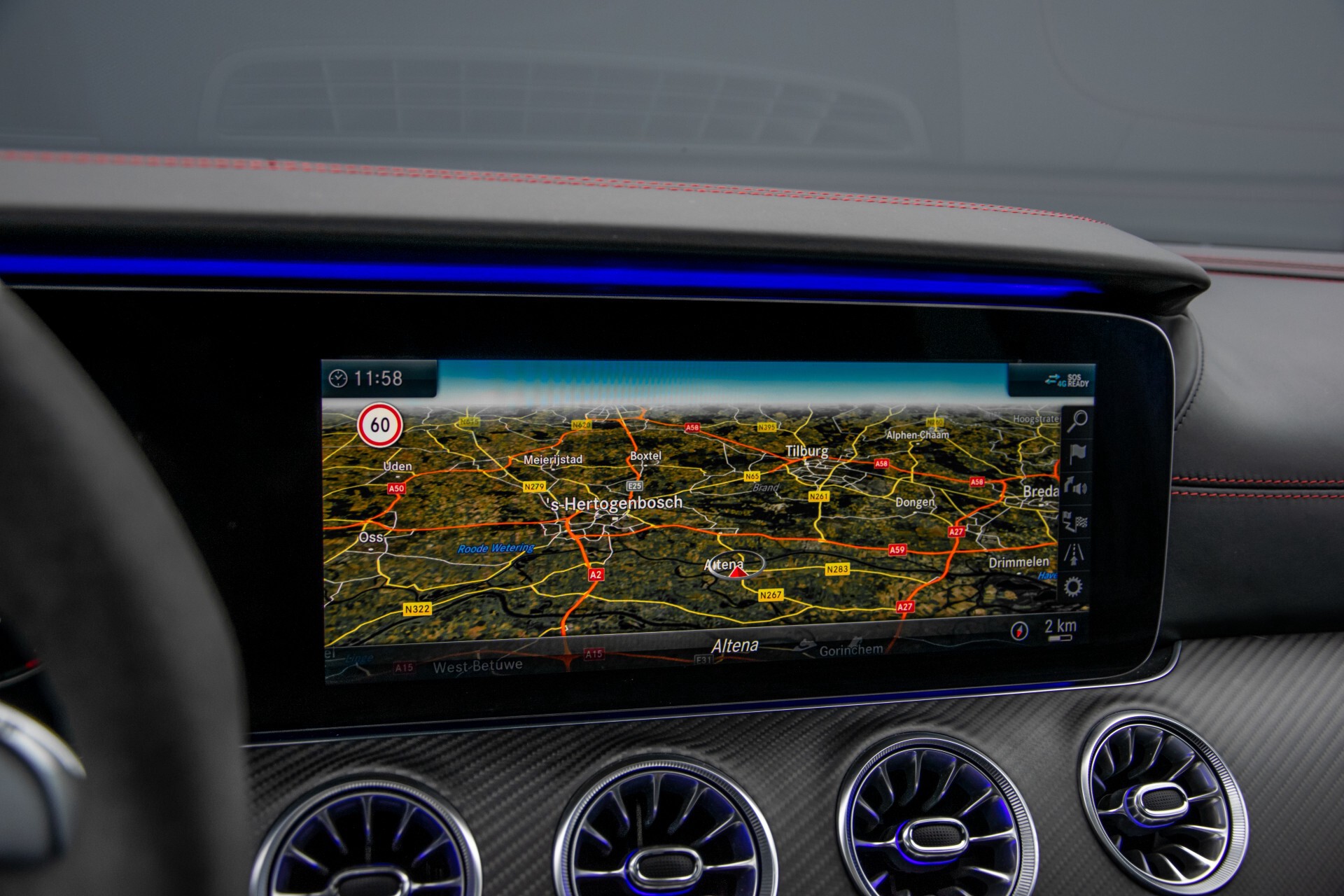 Mercedes-Benz AMG GT 4-Door Coupe 63 S 4M+ Keramisch/Full Carbon/Aerodynamica/Burmester 3D/TV/Performance stoelen/Standkachel Aut9 Foto 21